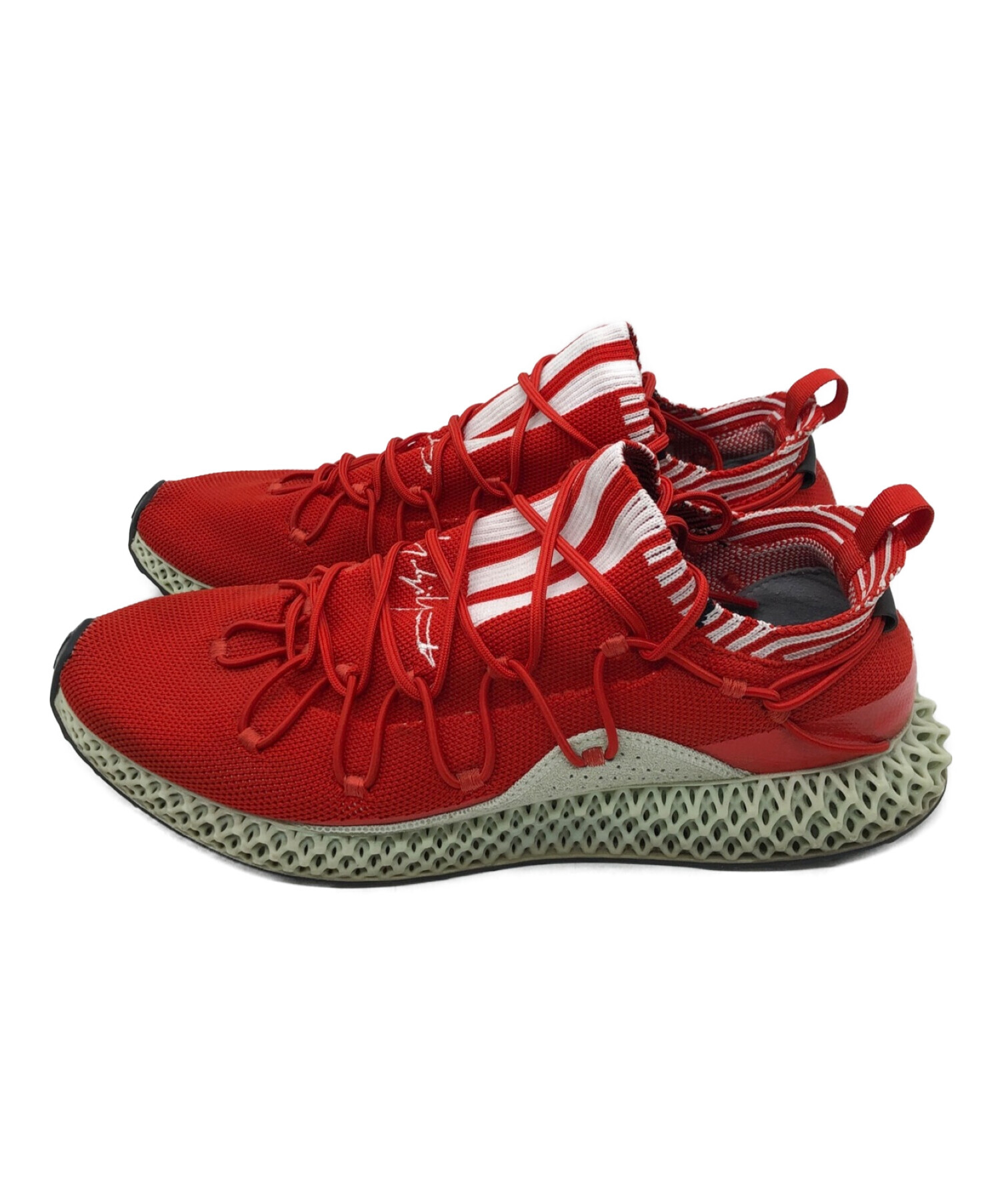 Y-3 (ワイスリー) RUNNER 4D RED レッド サイズ:26.5