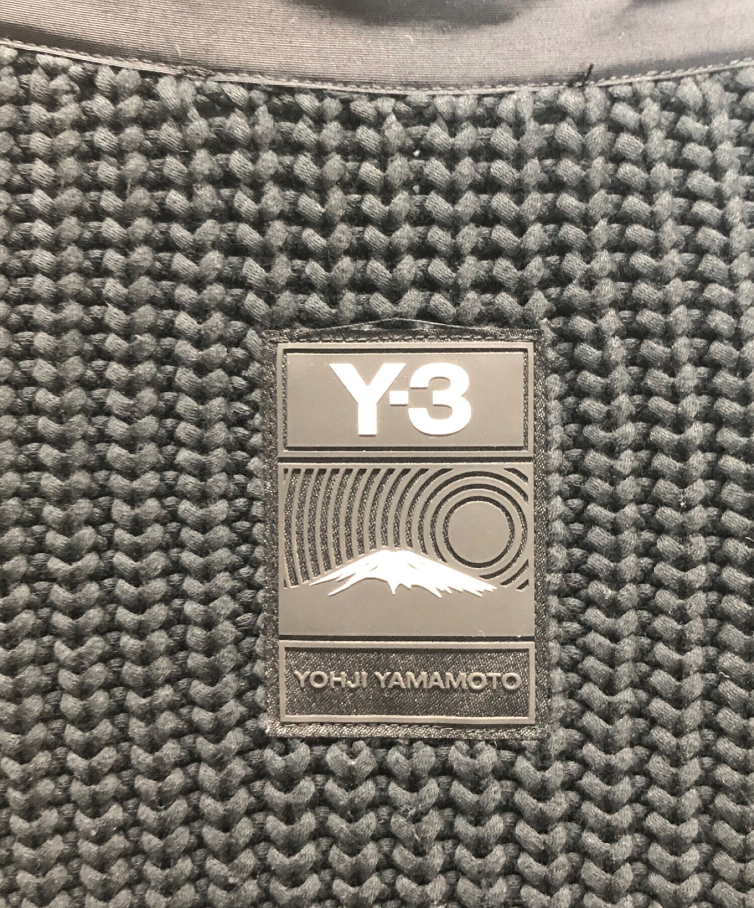 中古・古着通販】Y-3 (ワイスリー) M CH3 KNIT HALF ZIP ブラック