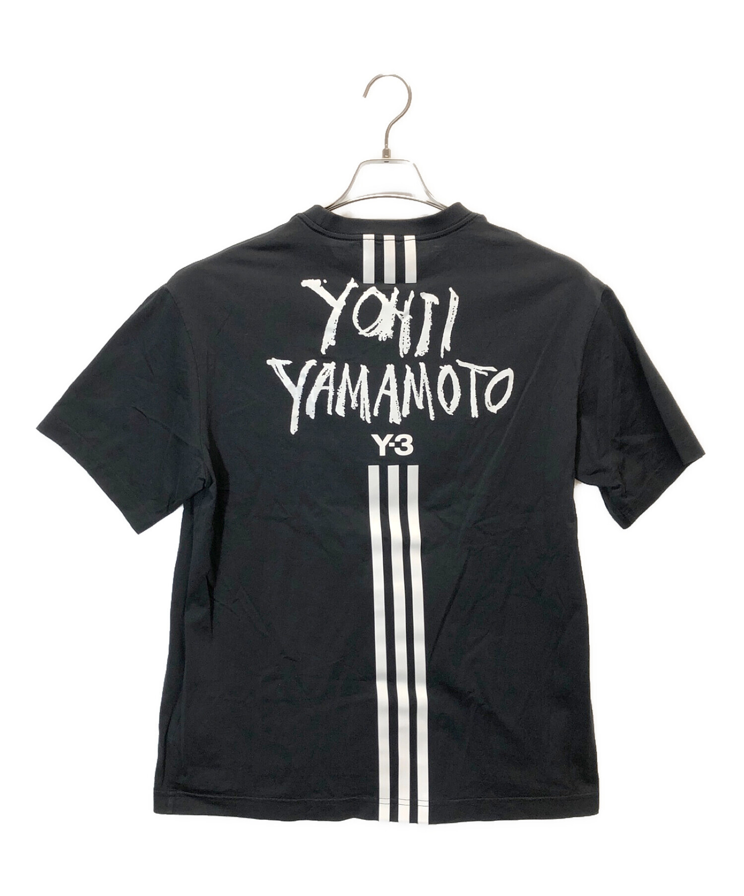 Y-3 (ワイスリー) 半袖カットソー ブラック サイズ:M