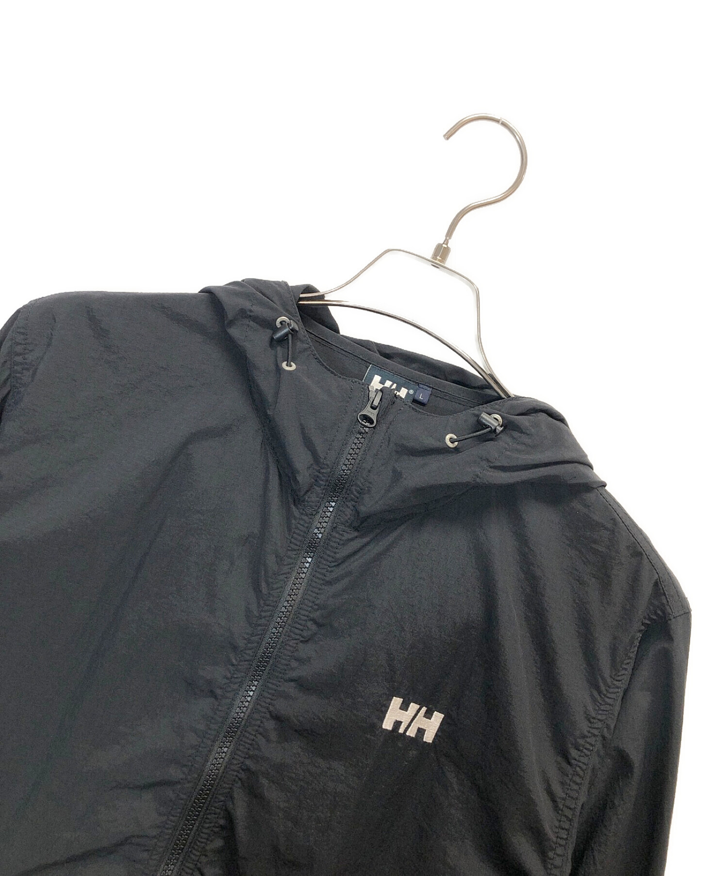 HELLY HANSEN (ヘリーハンセン) ナイロンジャケット ブラック サイズ:Ｌ