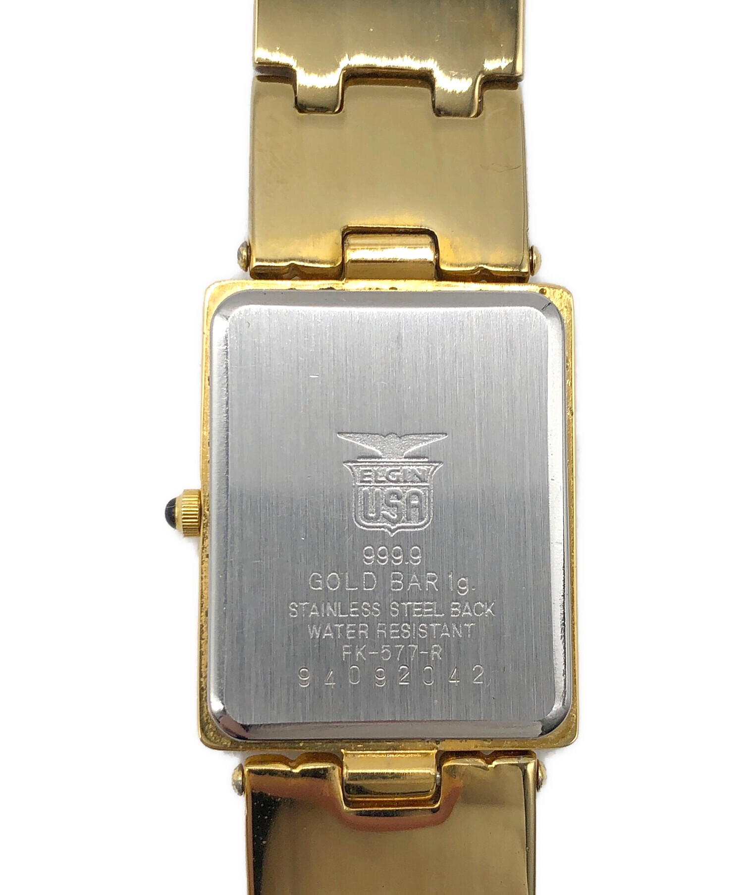 ELGIN USA GOLD 腕時計 - 腕時計(アナログ)