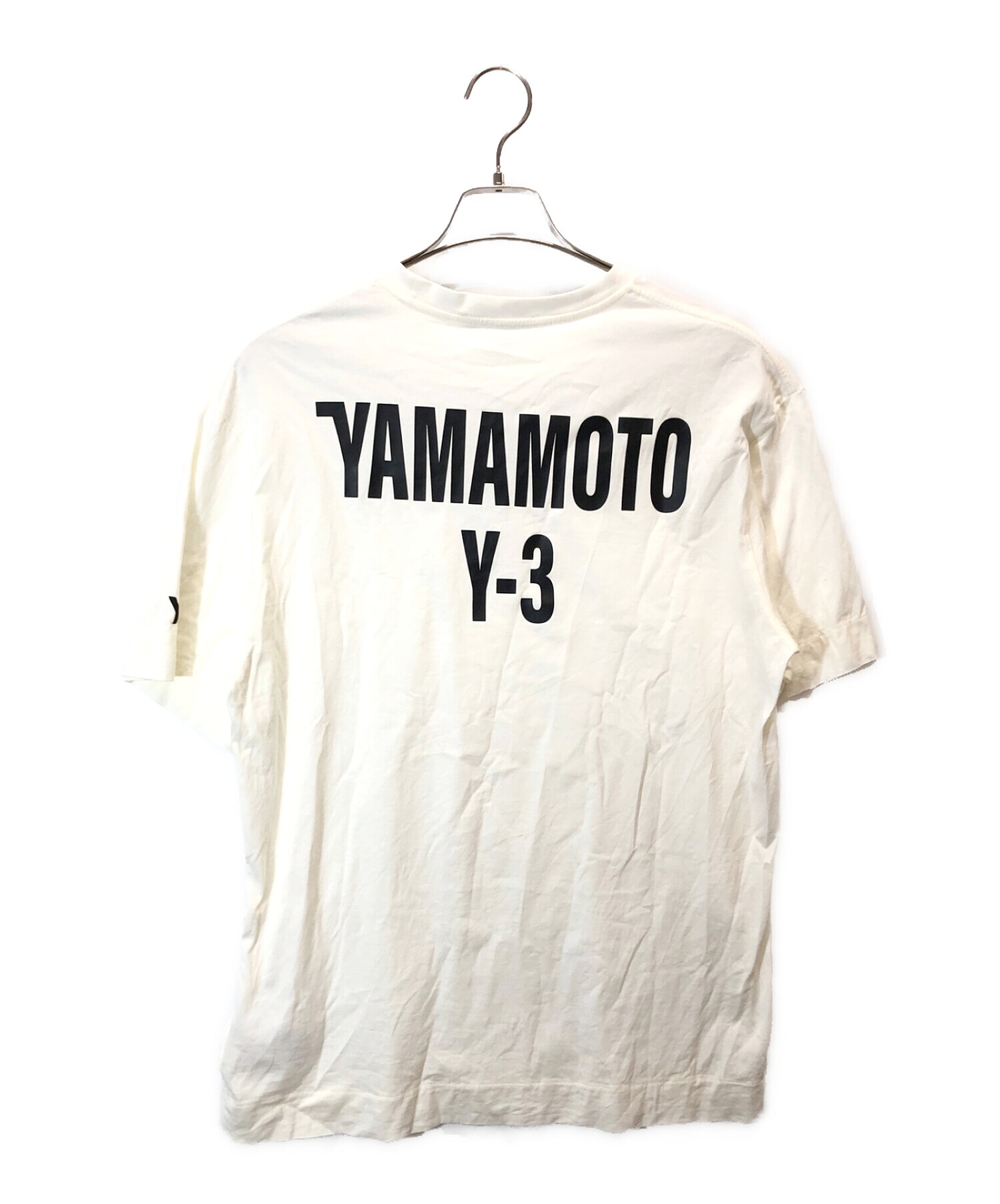 Y-3 (ワイスリー) Tシャツ ホワイト サイズ:M