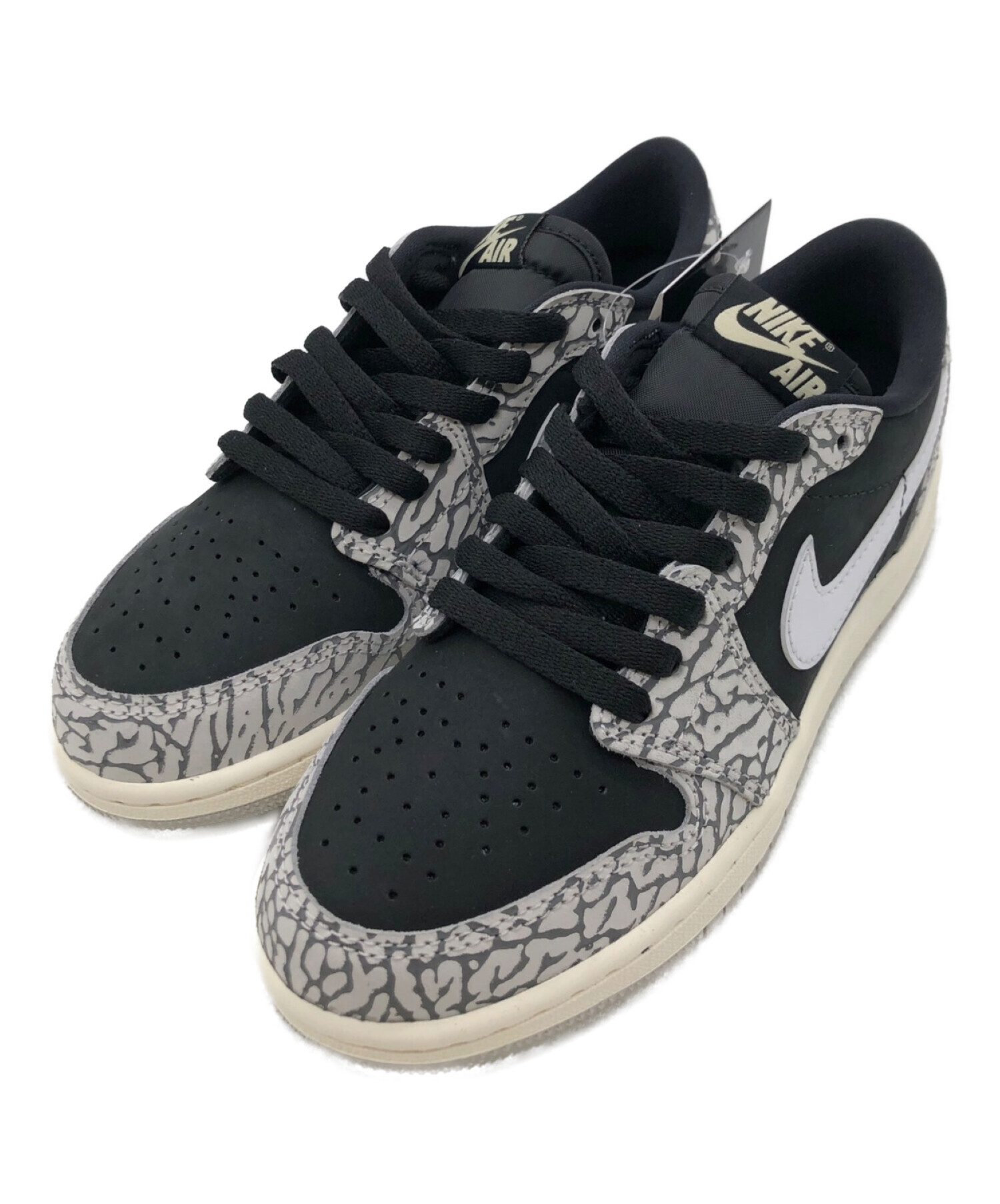 中古・古着通販】NIKE (ナイキ) AIR JORDAN 1 RETRO LOW OG SS グレー