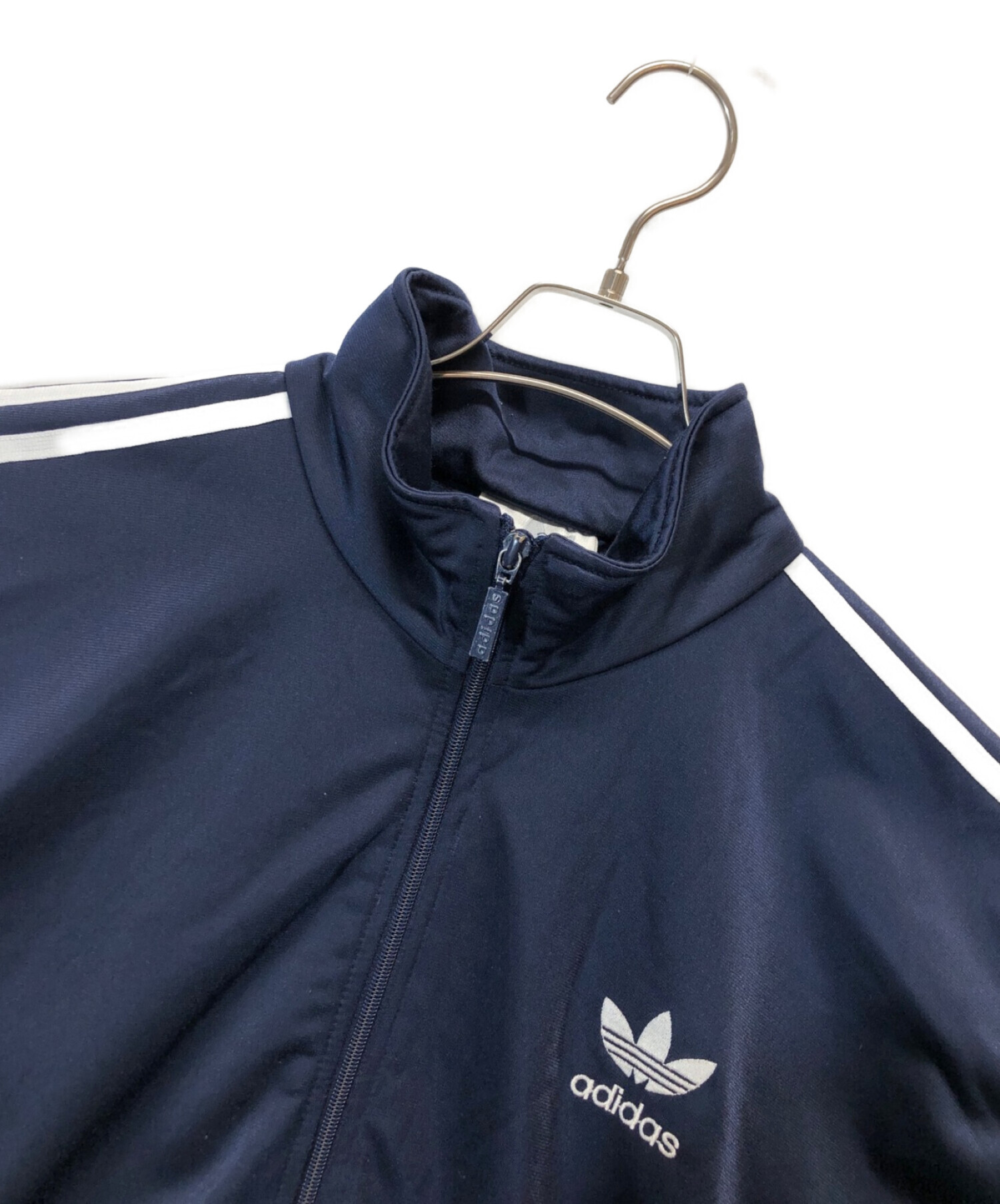 adidas (アディダス) トラックジャケット ネイビー サイズ:M