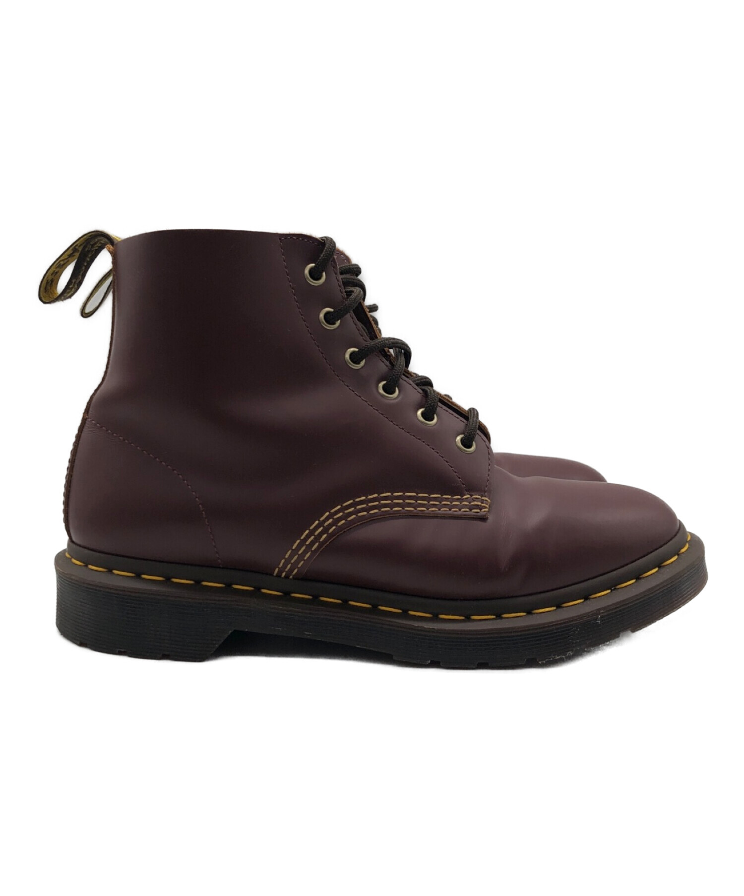 中古・古着通販】Dr.Martens (ドクターマーチン) ブーツ ワインレッド