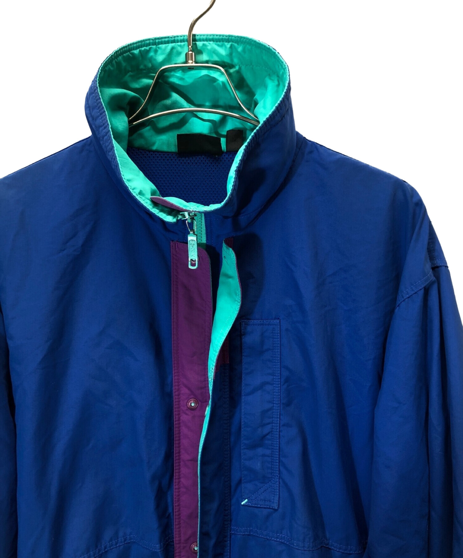 Patagonia (パタゴニア) 80s～90s ソフトシェルジャケット ブルー サイズ:Ｌ