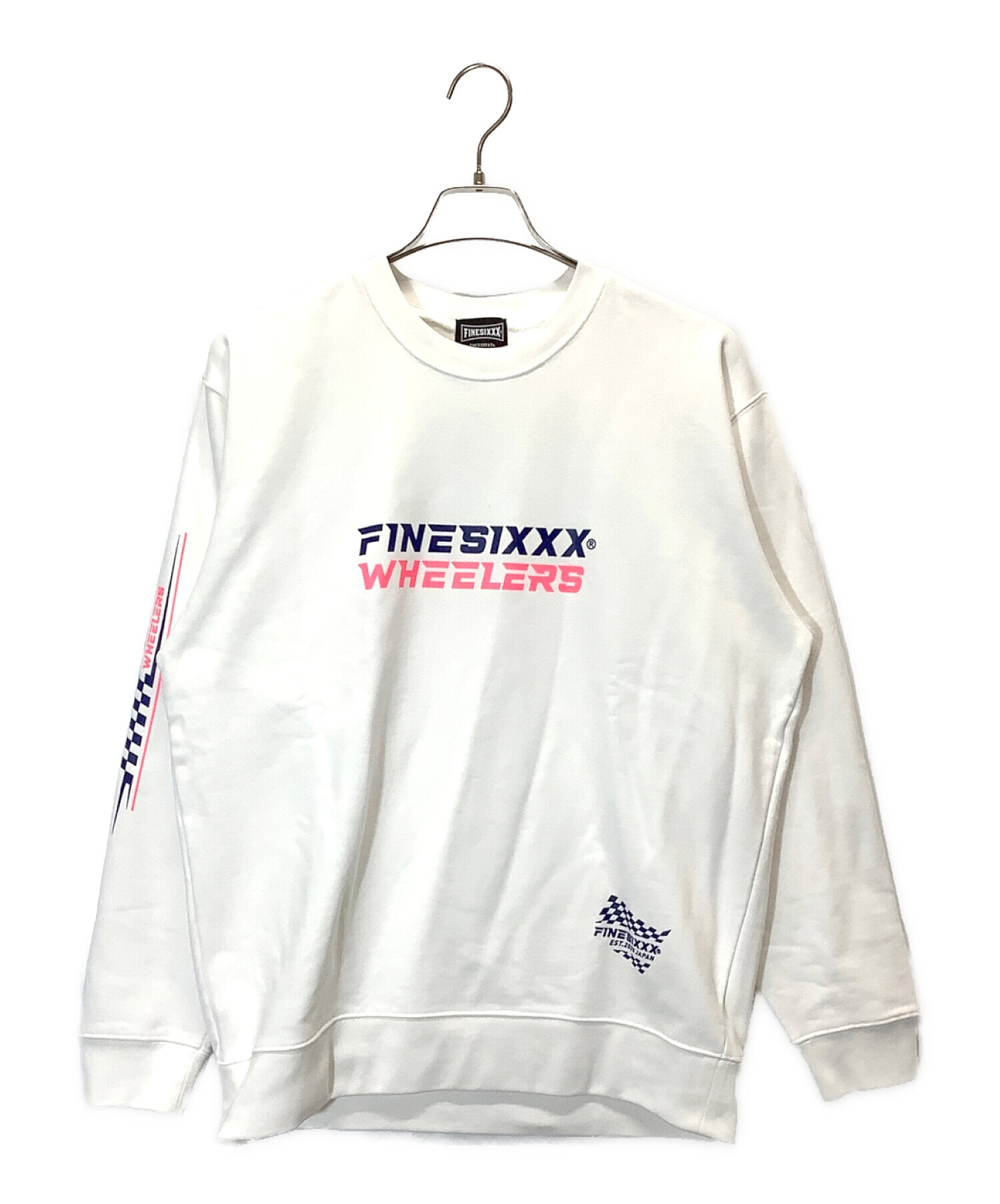 中古・古着通販】FINESIXXX (ファインシックス) スウェット ホワイト サイズ:M｜ブランド・古着通販 トレファク公式【TREFAC  FASHION】スマホサイト