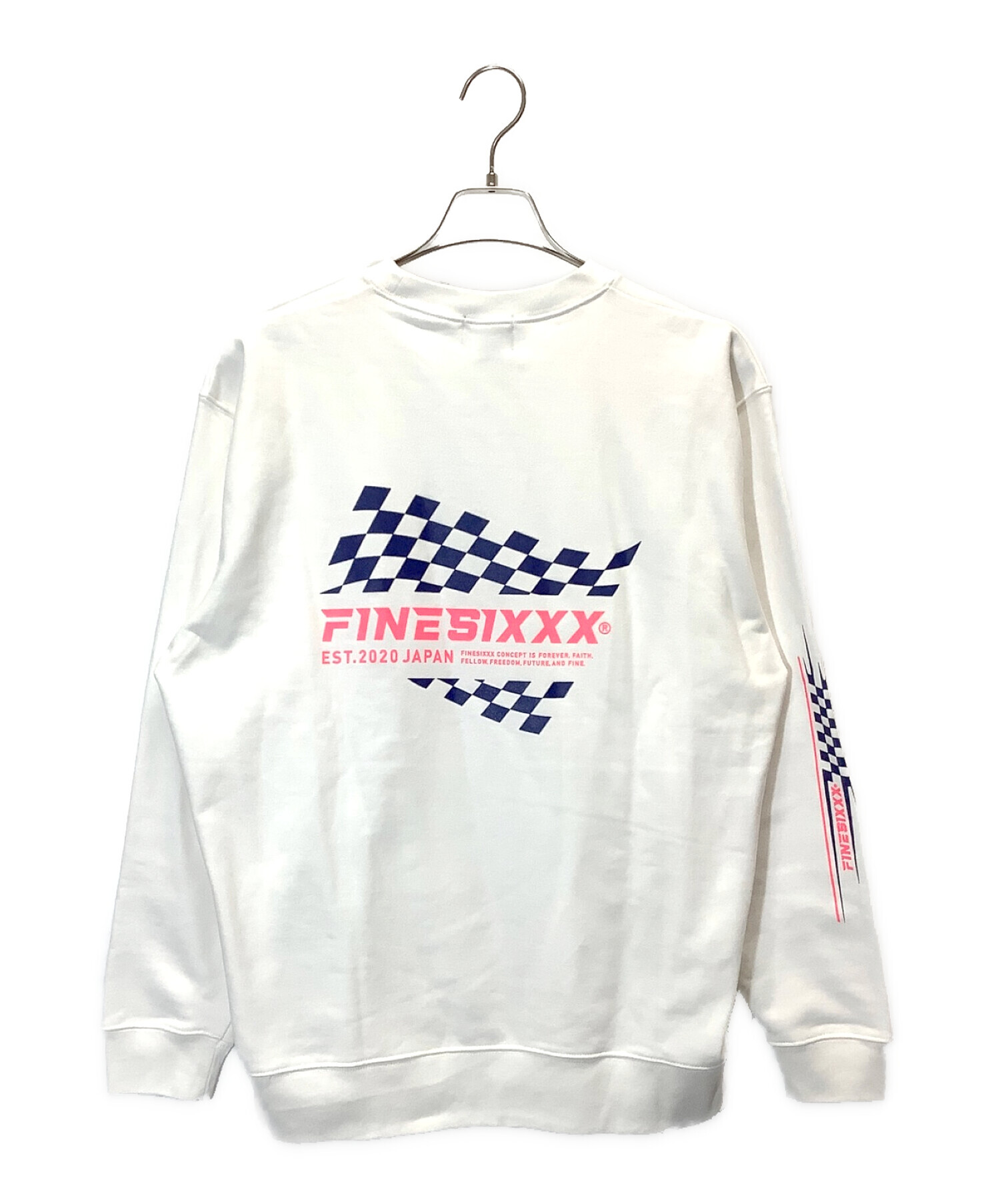 中古・古着通販】FINESIXXX (ファインシックス) スウェット ホワイト サイズ:M｜ブランド・古着通販 トレファク公式【TREFAC  FASHION】スマホサイト