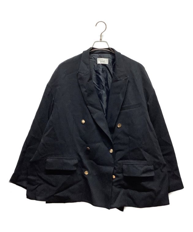 中古・古着通販】soerte (ソエルテ) Over size 6B assort blazer(オーバーサイズ6ボタンアソートブレザー) ネイビー  サイズ:3｜ブランド・古着通販 トレファク公式【TREFAC FASHION】スマホサイト