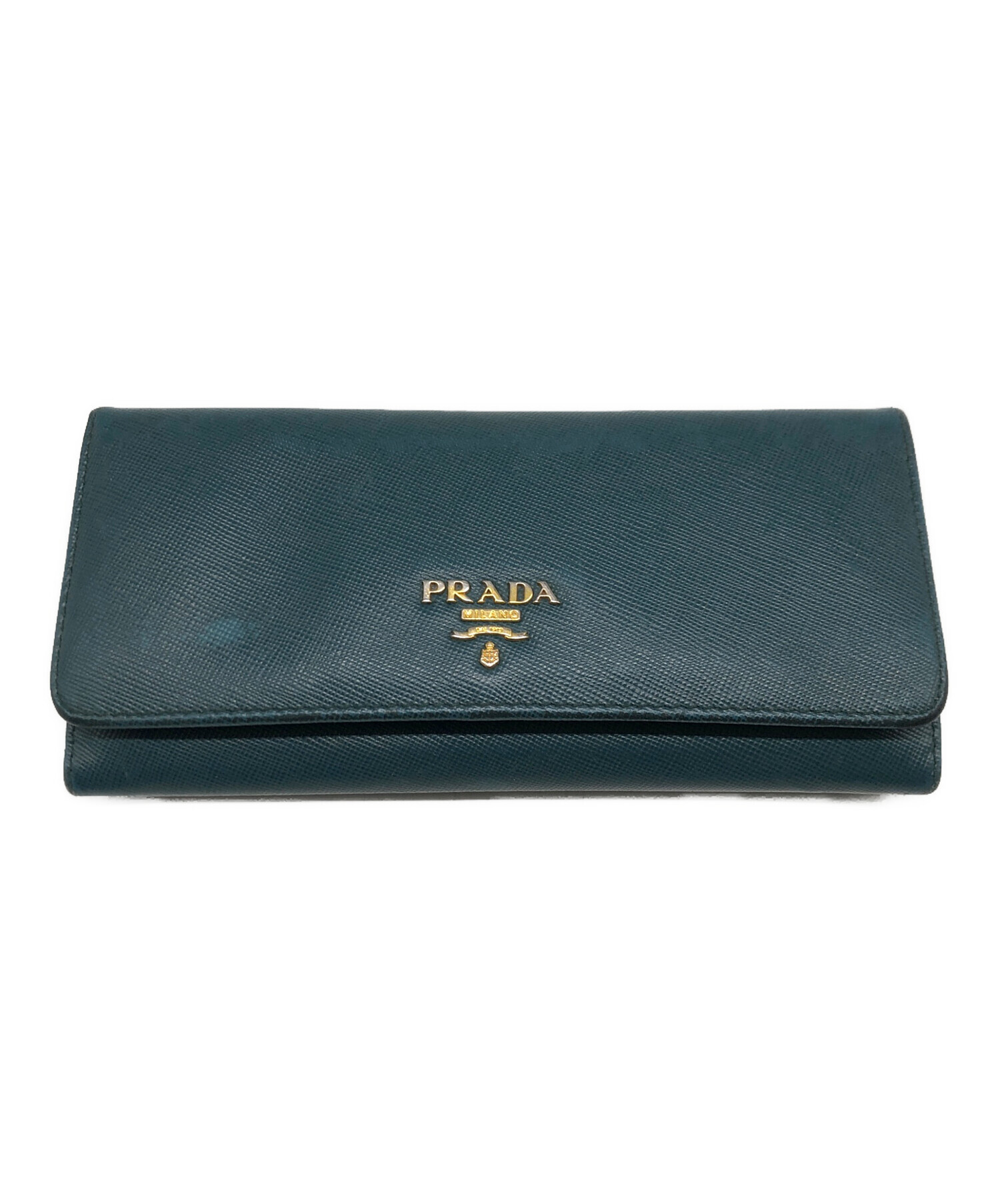 PRADA (プラダ) 長財布 グリーン