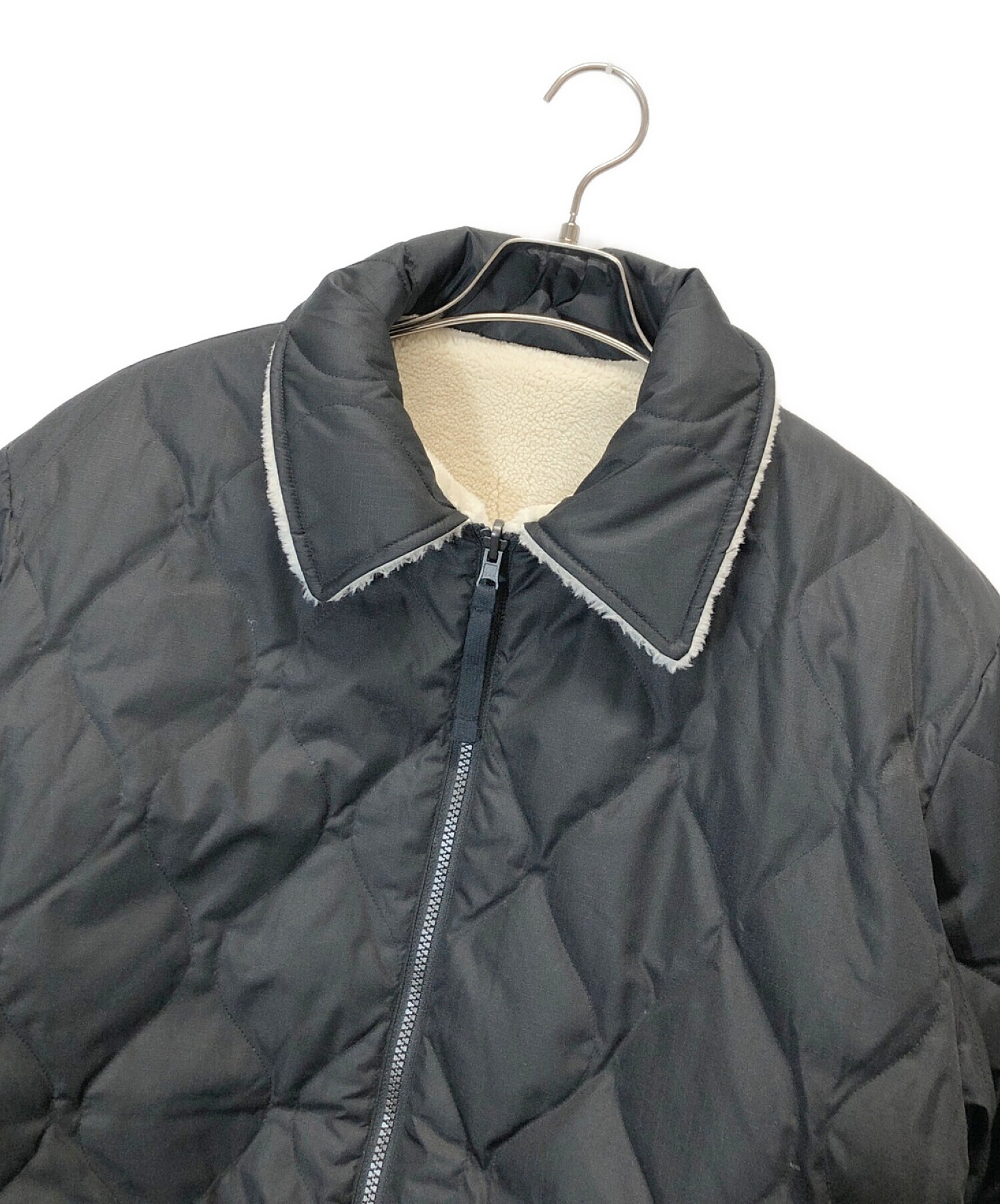 TAION (タイオン) ミリタリーリバーシブルダウンジャケット ブラック サイズ:XL 未使用品