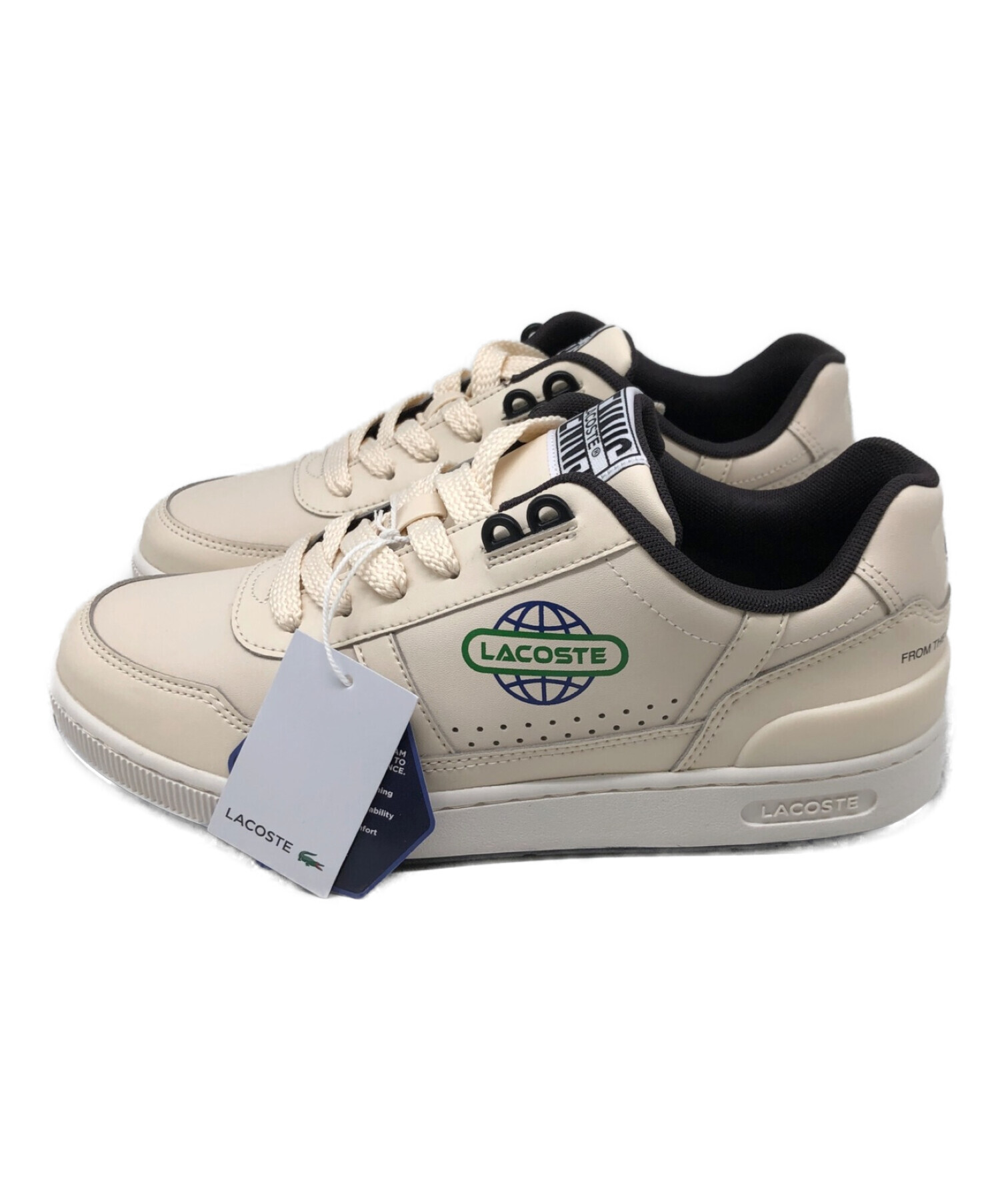 中古・古着通販】LACOSTE (ラコステ) スニーカー アイボリー サイズ:SIZE 26.5cm 未使用品｜ブランド・古着通販  トレファク公式【TREFAC FASHION】スマホサイト