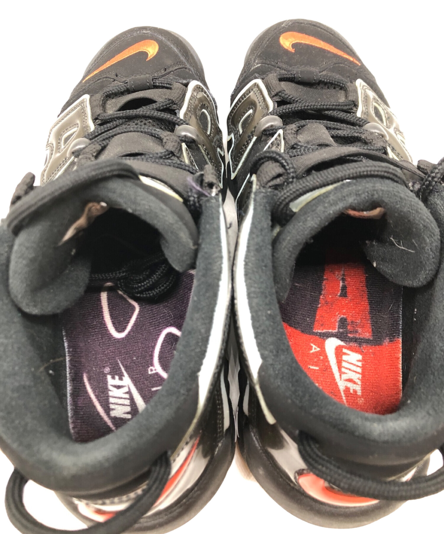 中古・古着通販】NIKE (ナイキ) AIR MORE UP TEMPO（エア モア アップテンポ ） ブラック サイズ:SIZE 27cm(US9)｜ブランド・古着通販  トレファク公式【TREFAC FASHION】スマホサイト