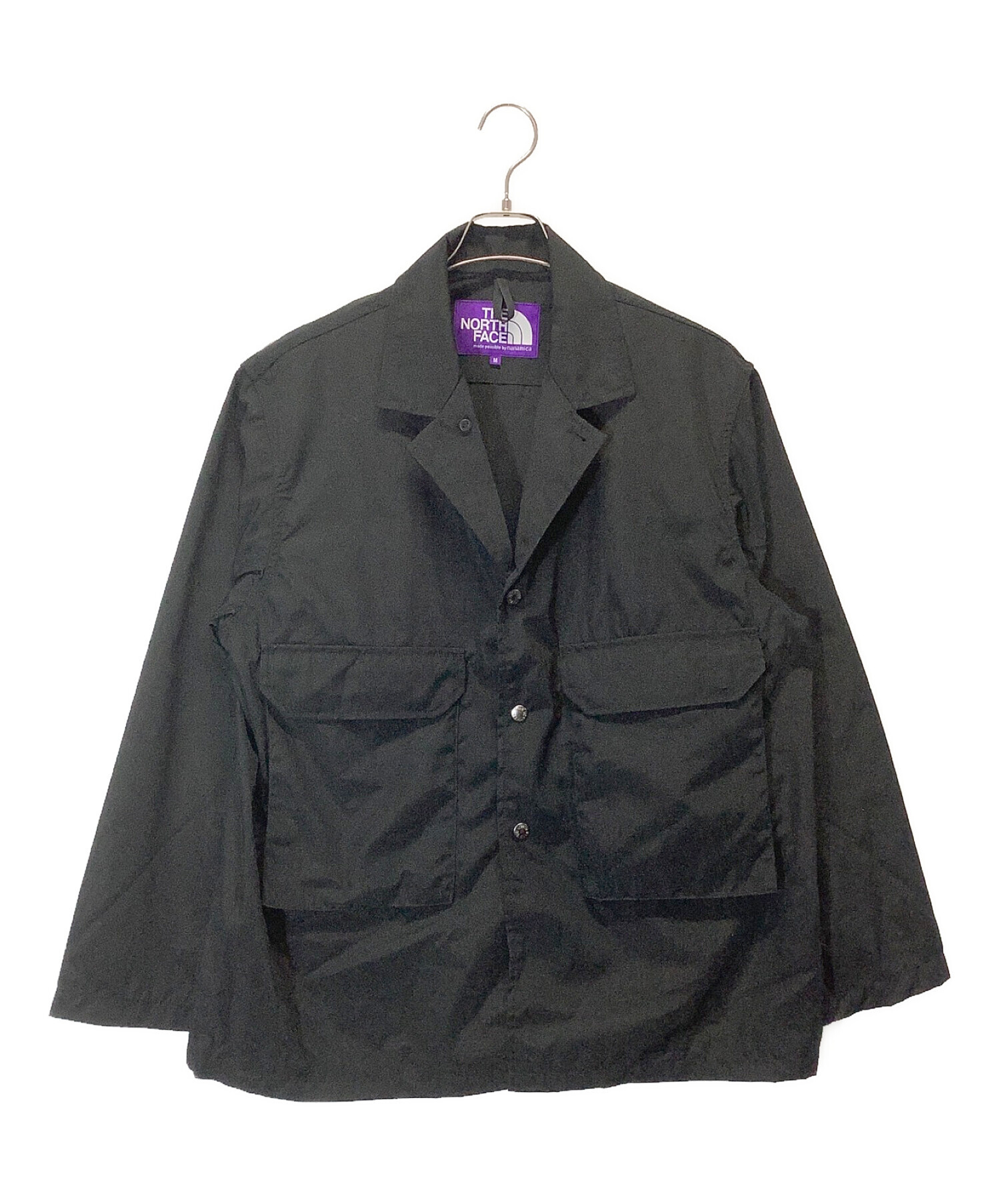 中古・古着通販】THE NORTHFACE PURPLELABEL (ザ・ノースフェイス パープルレーベル) Polyester Wool  Ripstop Trail Jacket ブラック サイズ:Ｍ｜ブランド・古着通販 トレファク公式【TREFAC FASHION】スマホサイト