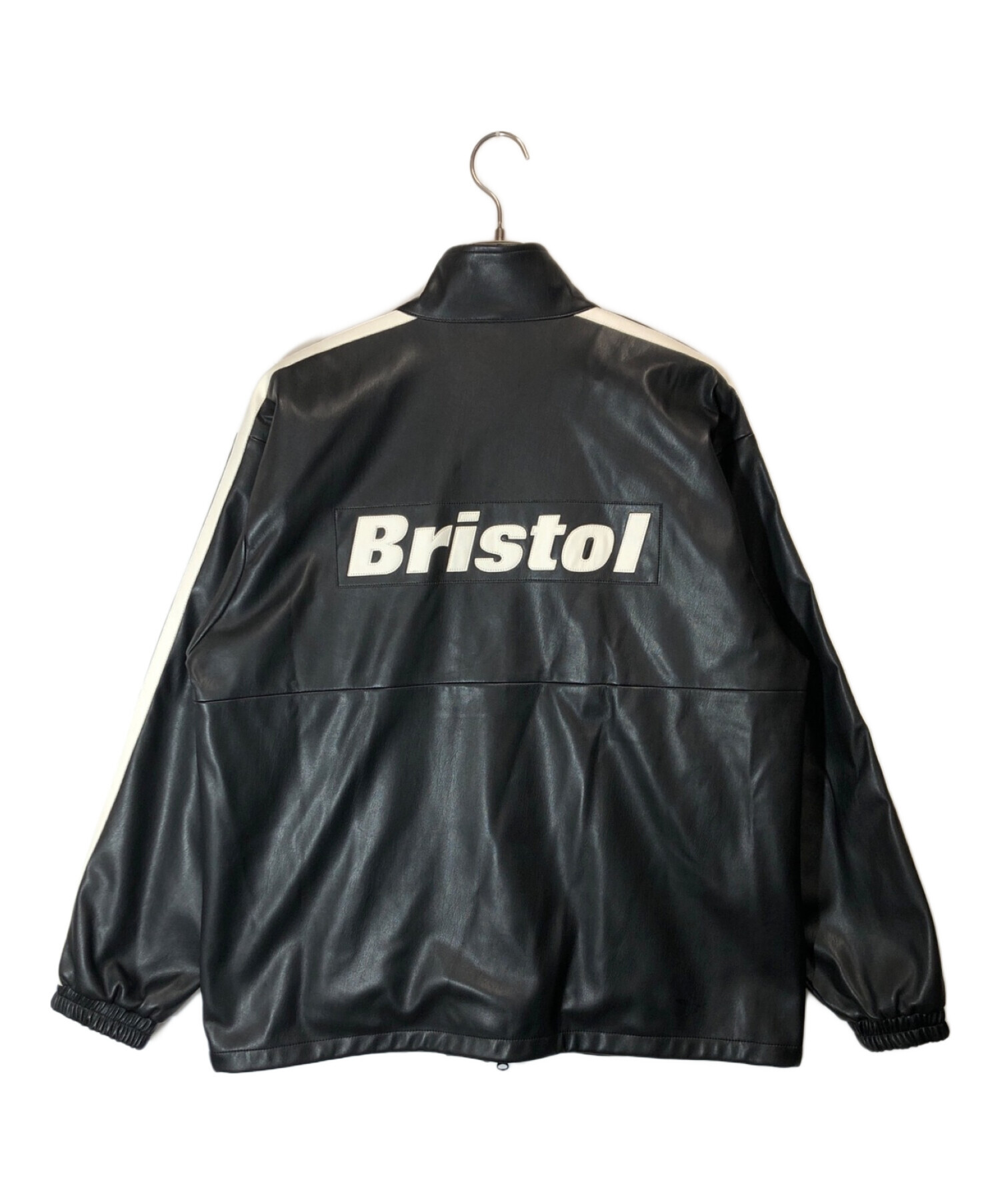 中古・古着通販】F.C.REAL BRISTOL (エフシーレアルブリストル) SYNTHETIC LEATHER BLOUSON ブラック  サイズ:SIZE M 未使用品｜ブランド・古着通販 トレファク公式【TREFAC FASHION】スマホサイト