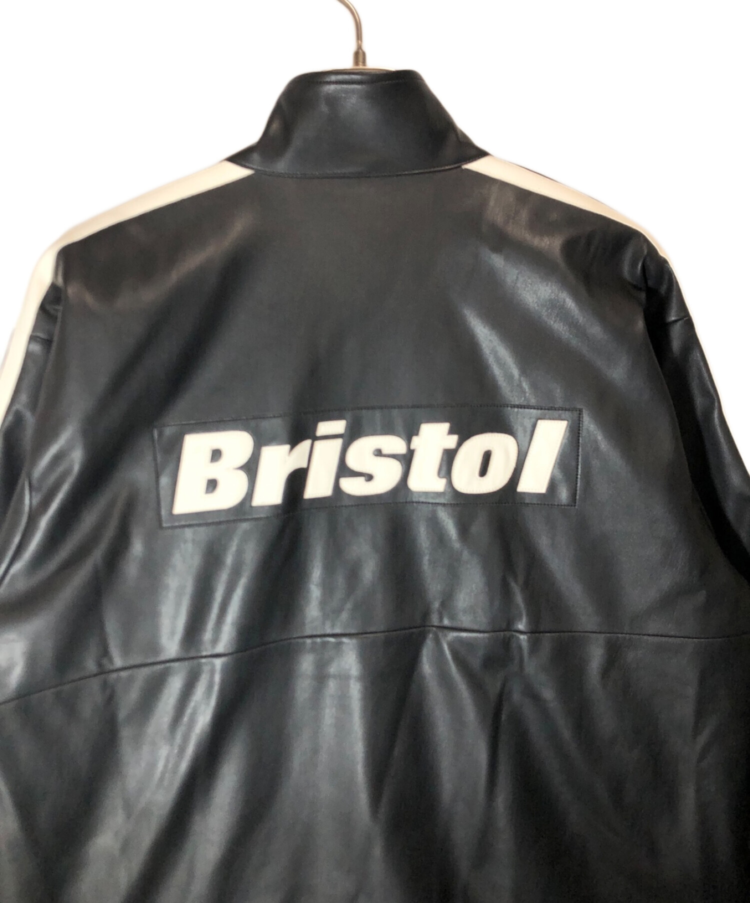 中古・古着通販】F.C.REAL BRISTOL (エフシーレアルブリストル) SYNTHETIC LEATHER BLOUSON ブラック  サイズ:SIZE M 未使用品｜ブランド・古着通販 トレファク公式【TREFAC FASHION】スマホサイト