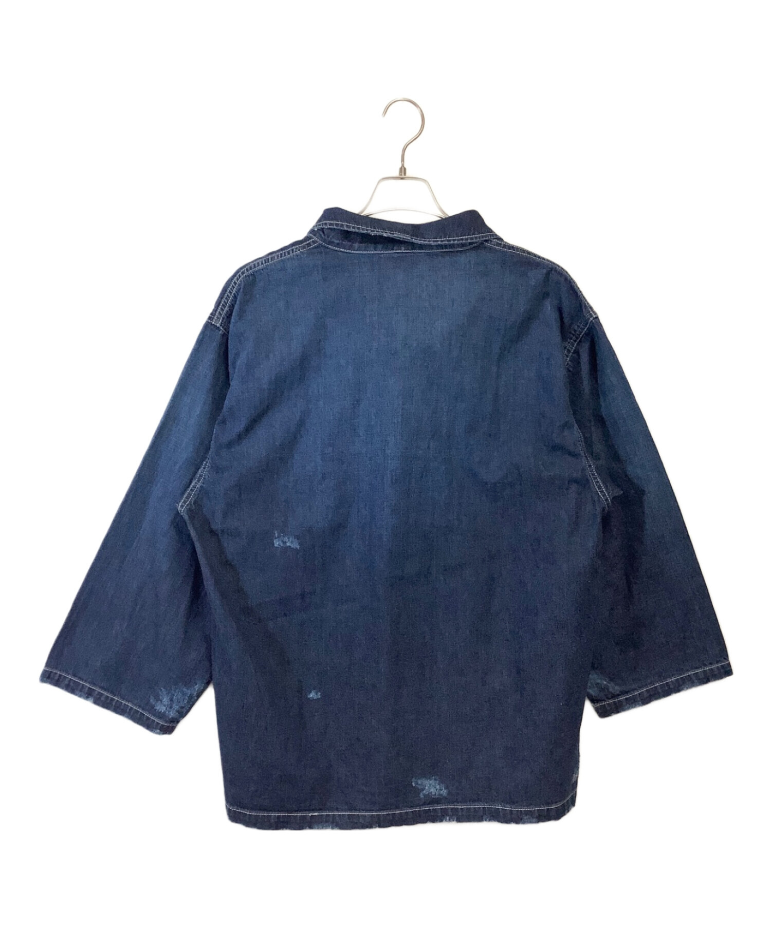 中古・古着通販】mexipa (メキパ) Selvage Denim ZIP Mexican Parker インディゴ サイズ:S｜ブランド・古着通販  トレファク公式【TREFAC FASHION】スマホサイト