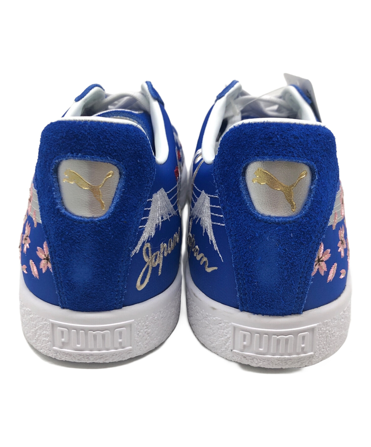 PUMA (プーマ) ATMOS (アトモス) SUEDE VTG MIJ ATMOS SKAJAN BLUE（スエード VTG MIJ アトモス  スカジャン） ブルー サイズ:SIZE 27cm(US9) 未使用品