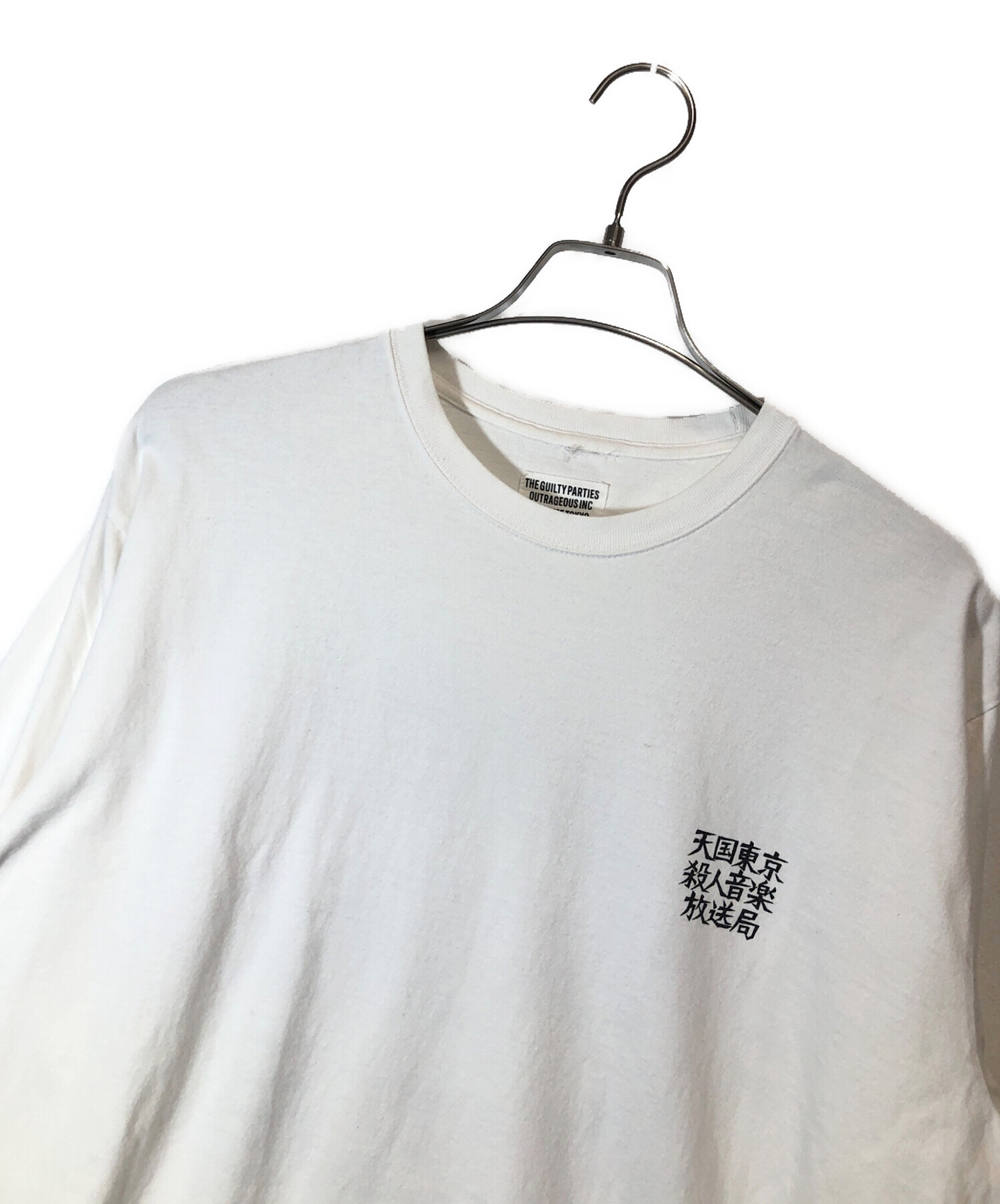 中古・古着通販】WACKO MARIA (ワコマリア) ロングスリーブTシャツ ホワイト サイズ:XL｜ブランド・古着通販  トレファク公式【TREFAC FASHION】スマホサイト