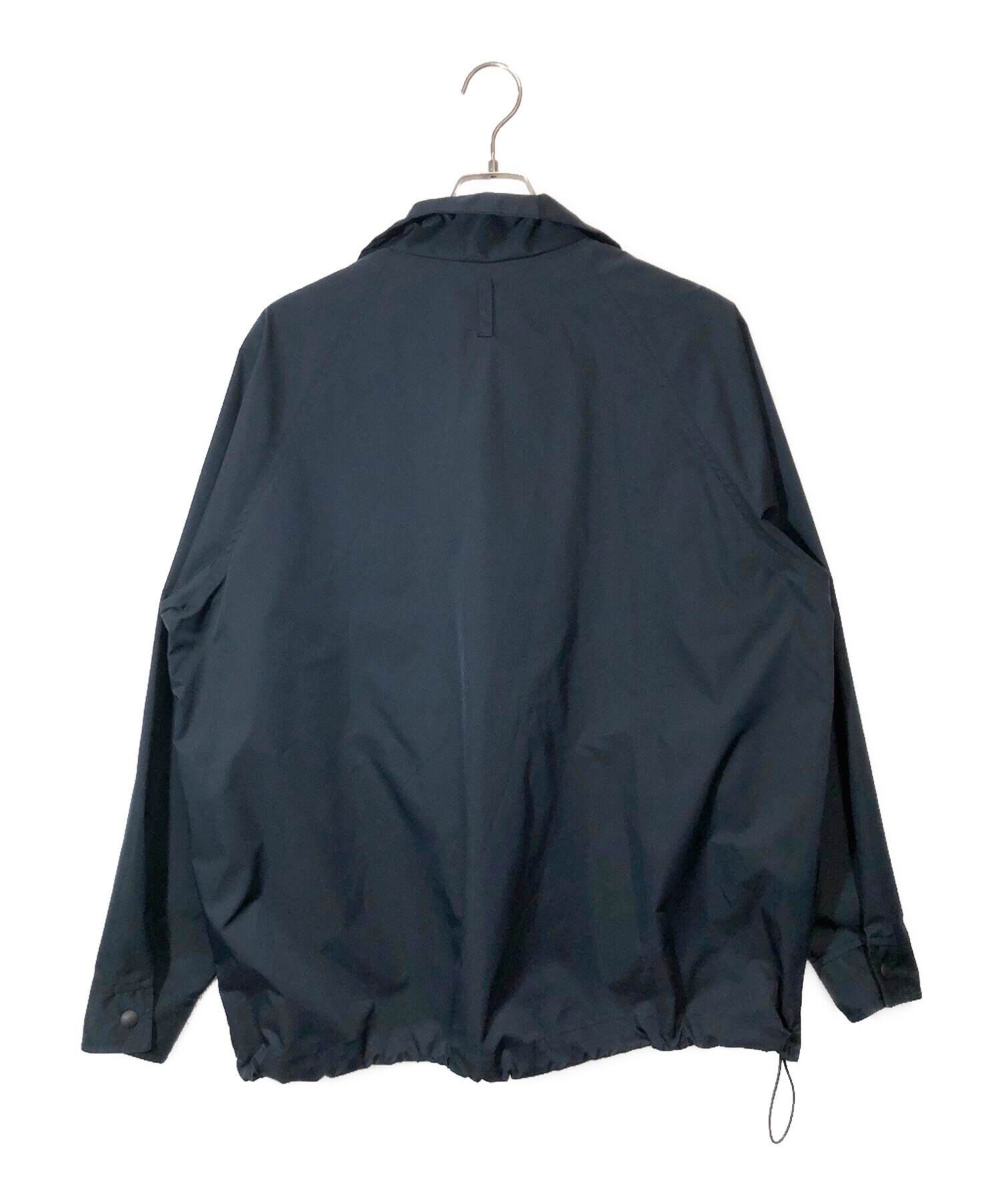 UNTRACE BASIC PULLOVER JACKET BLACK ナイロン - ナイロンジャケット