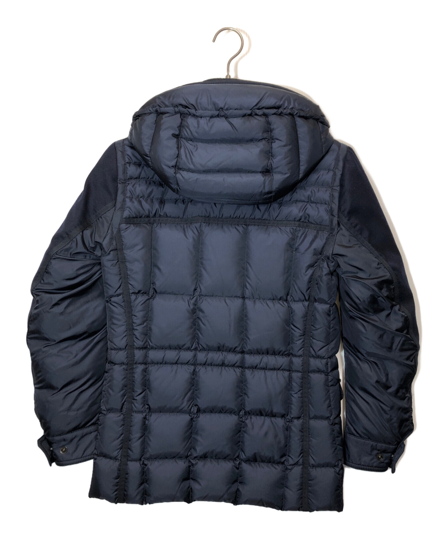 中古・古着通販】MONCLER (モンクレール) ダウンジャケット ブラック×ネイビー｜ブランド・古着通販 トレファク公式【TREFAC  FASHION】スマホサイト