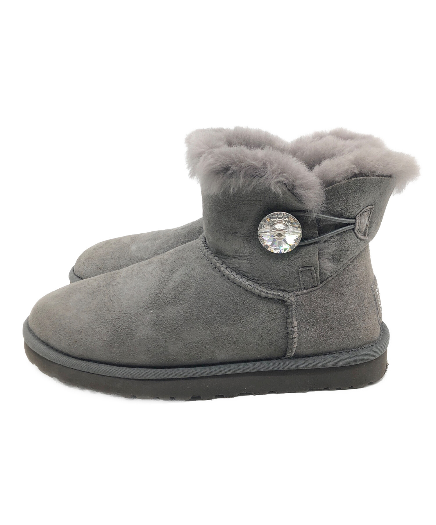 中古・古着通販】UGG (アグ) ムートンブーツ グレー サイズ:SIZE 24cm｜ブランド・古着通販 トレファク公式【TREFAC  FASHION】スマホサイト