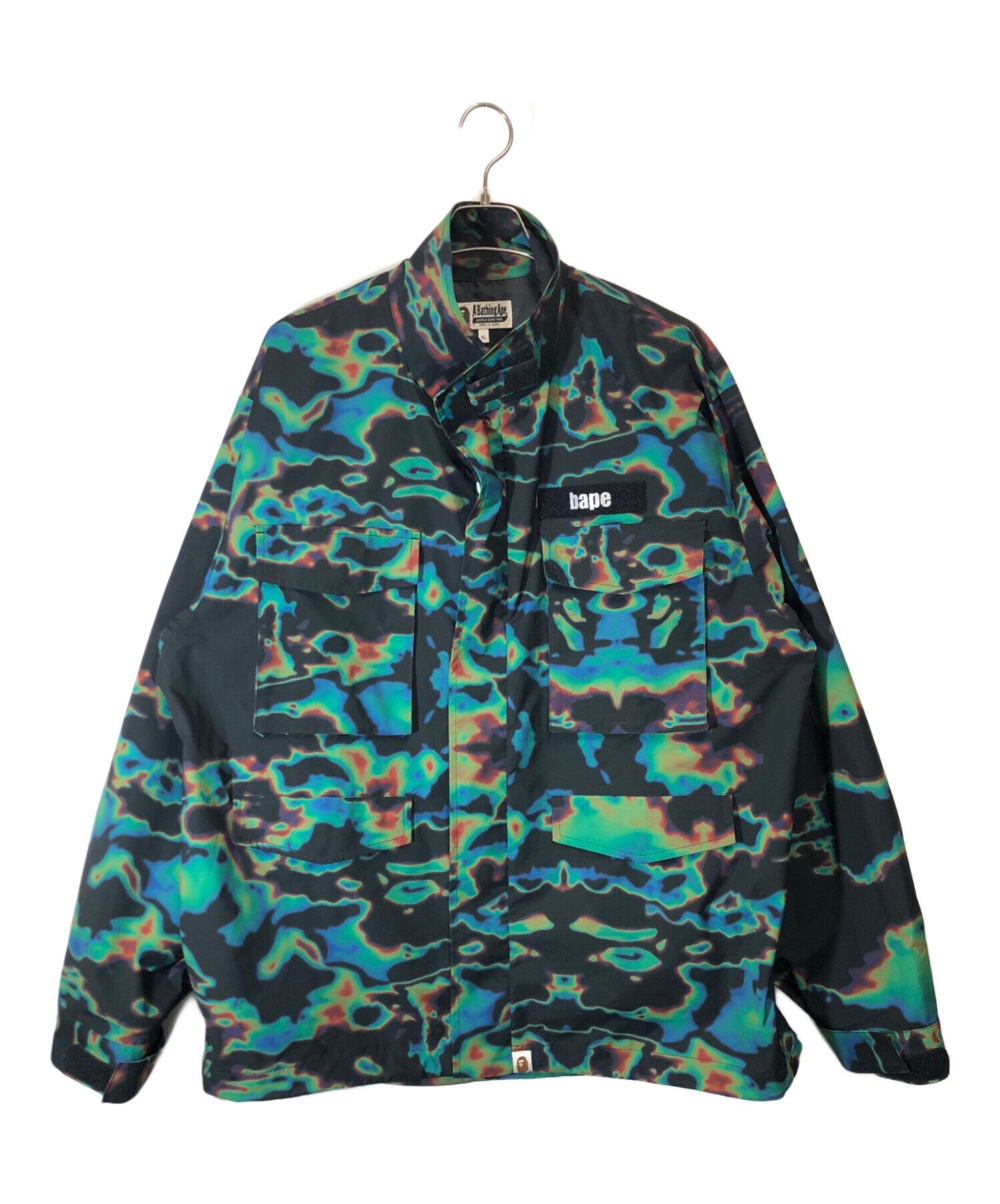 中古・古着通販】A BATHING APE (アベイシングエイプ) サーモグラフィーカモ M-65ジャケット オリーブ  サイズ:XL｜ブランド・古着通販 トレファク公式【TREFAC FASHION】スマホサイト