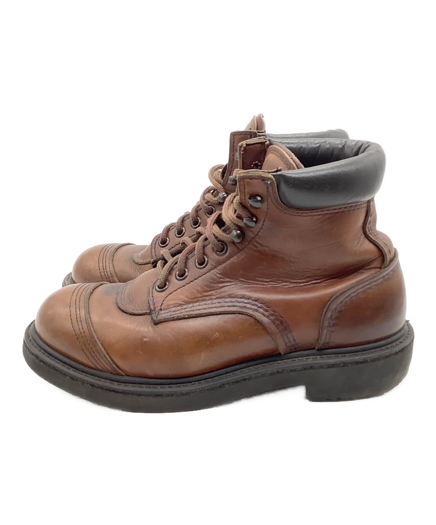 中古・古着通販】RED WING (レッドウィング) ワークブーツ ブラウン サイズ:SIZE 25cm｜ブランド・古着通販  トレファク公式【TREFAC FASHION】スマホサイト