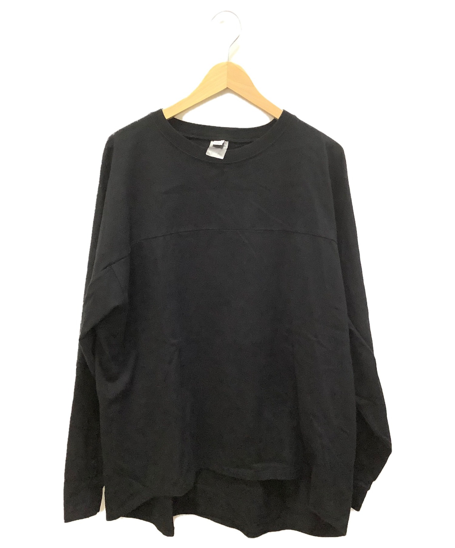 Graphpaper (グラフペーパー) オーバーサイズTシャツ ブラック サイズ:F