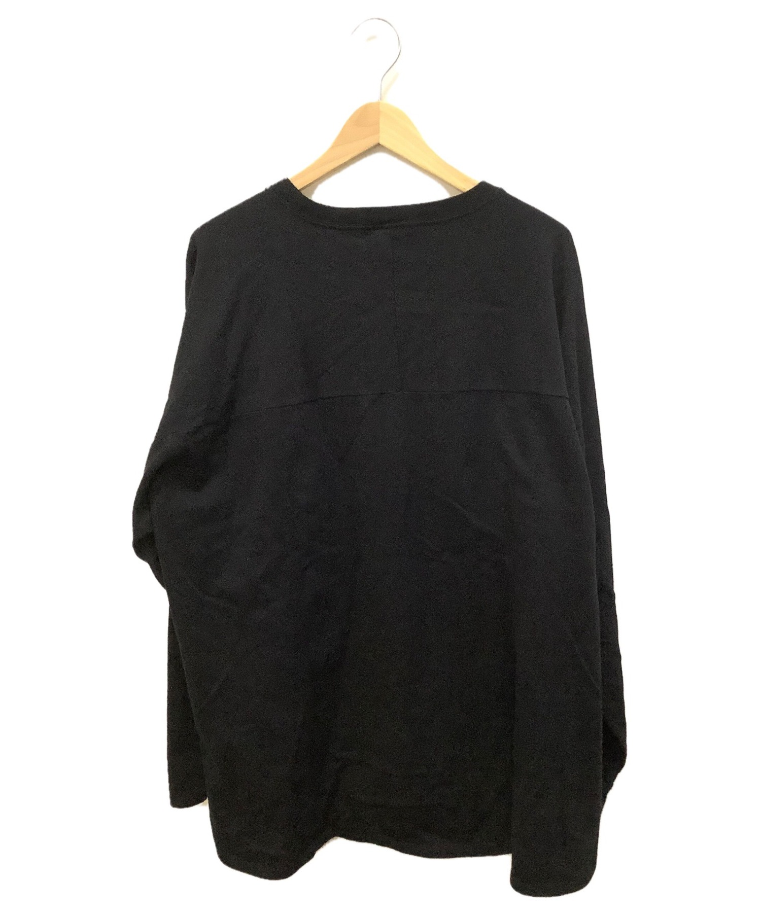 Graphpaper (グラフペーパー) オーバーサイズTシャツ ブラック サイズ:F
