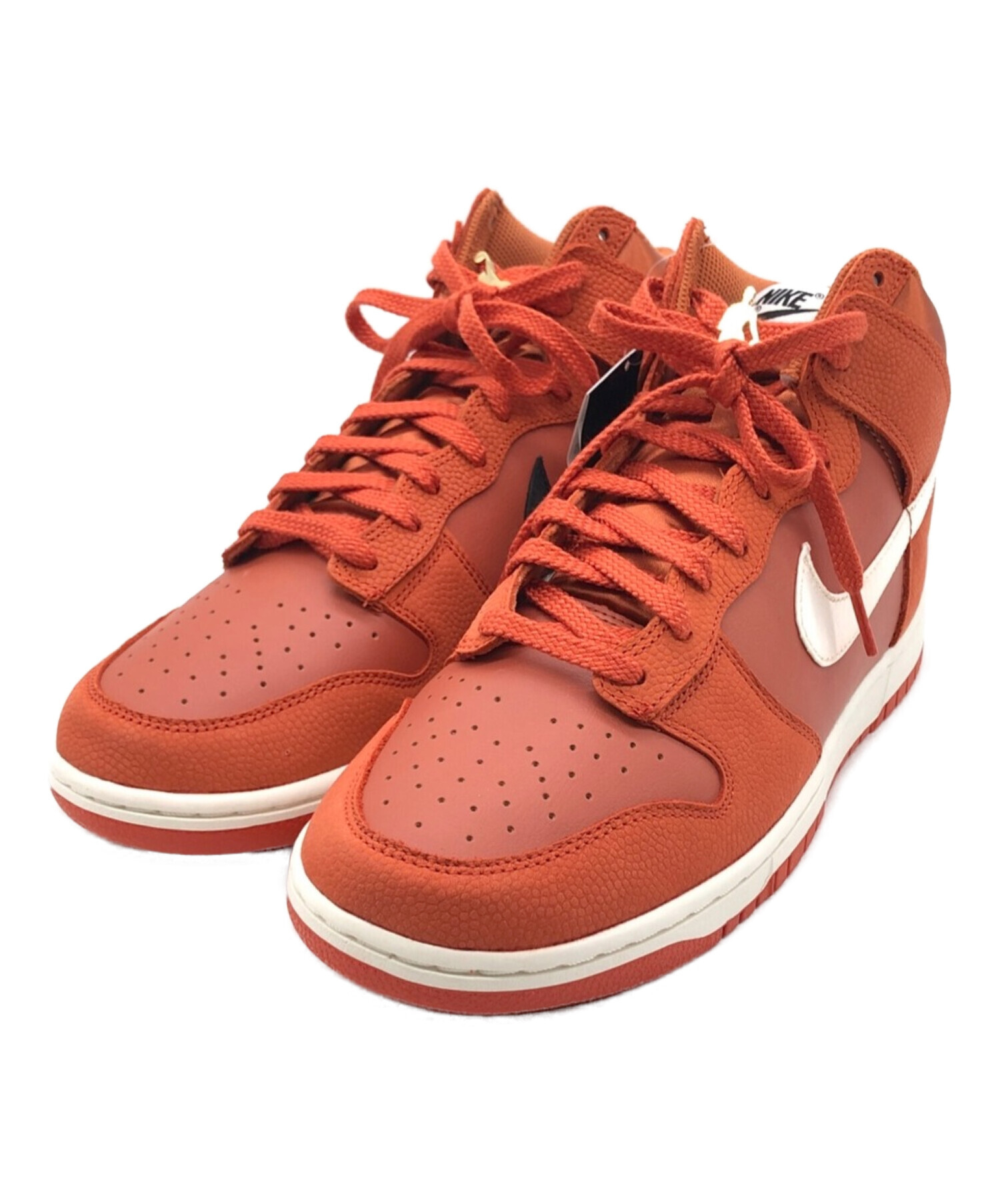 NIKE (ナイキ) DUNK HIGH RETRO PRM EMB オレンジ×ブラック サイズ:28.5 未使用品