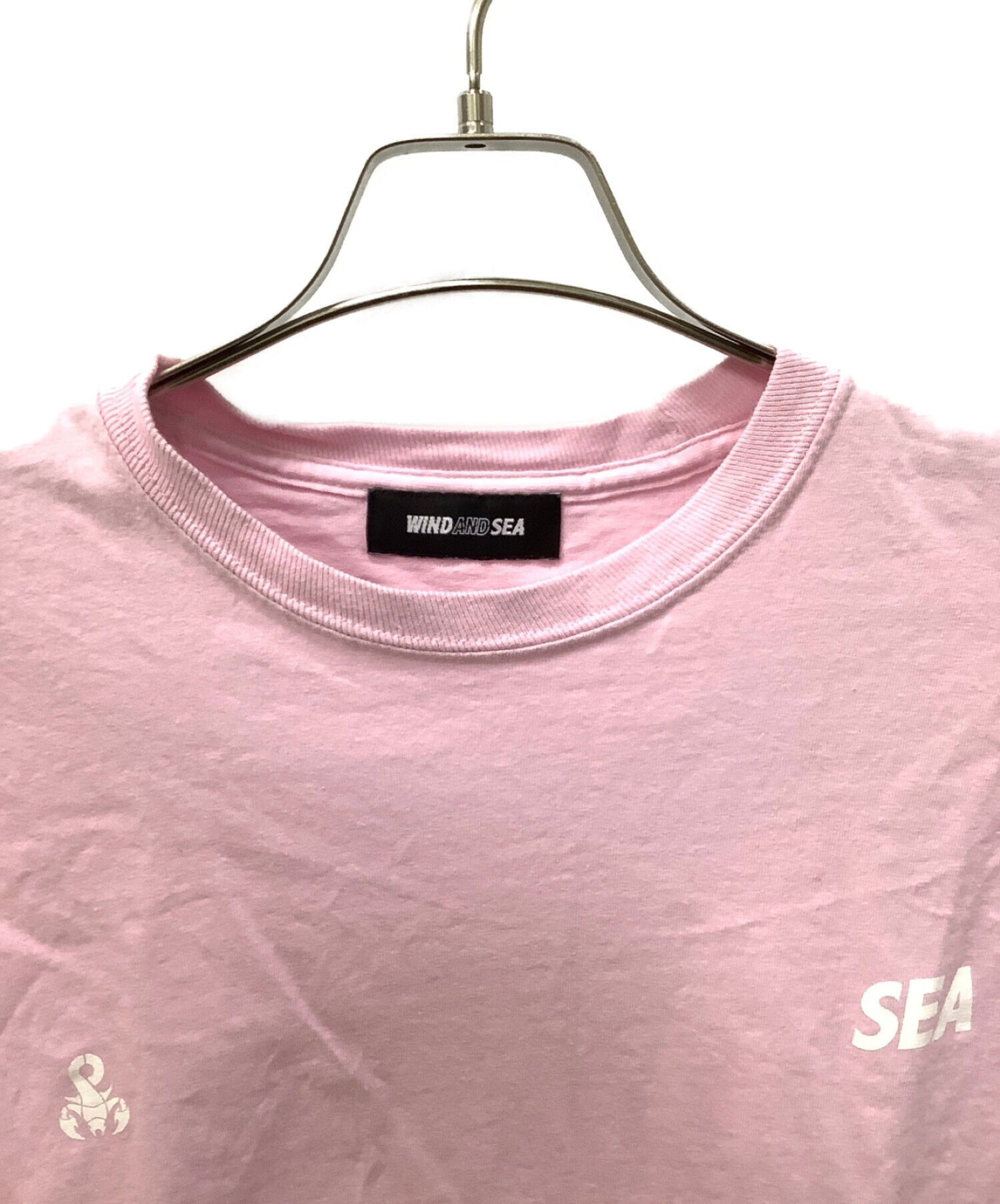 WIND AND SEA (ウィンダンシー) SOPH. (ソフネット) コラボロンT ピンク サイズ:Ｍ