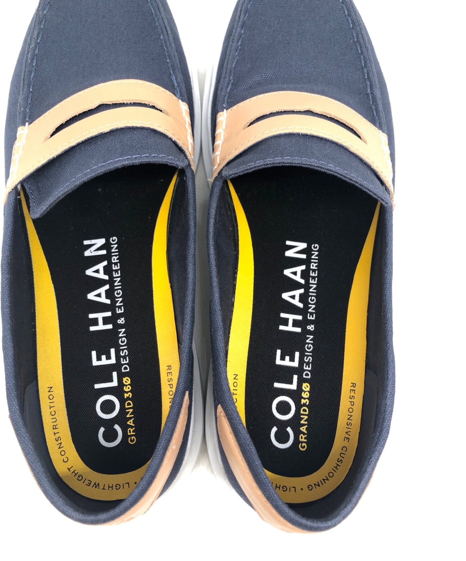 中古・古着通販】COLE HAAN (コールハーン) ペニーローファー ネイビー