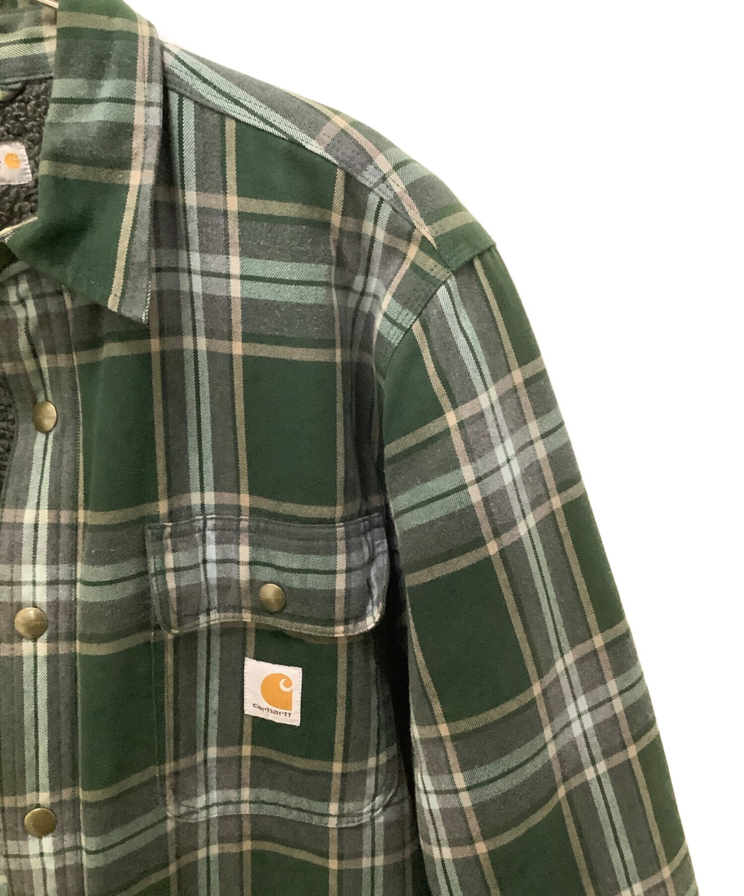 レアカラー》carhartt☆カーハート☆XL☆ダックパーカー☆裏ボア☆C