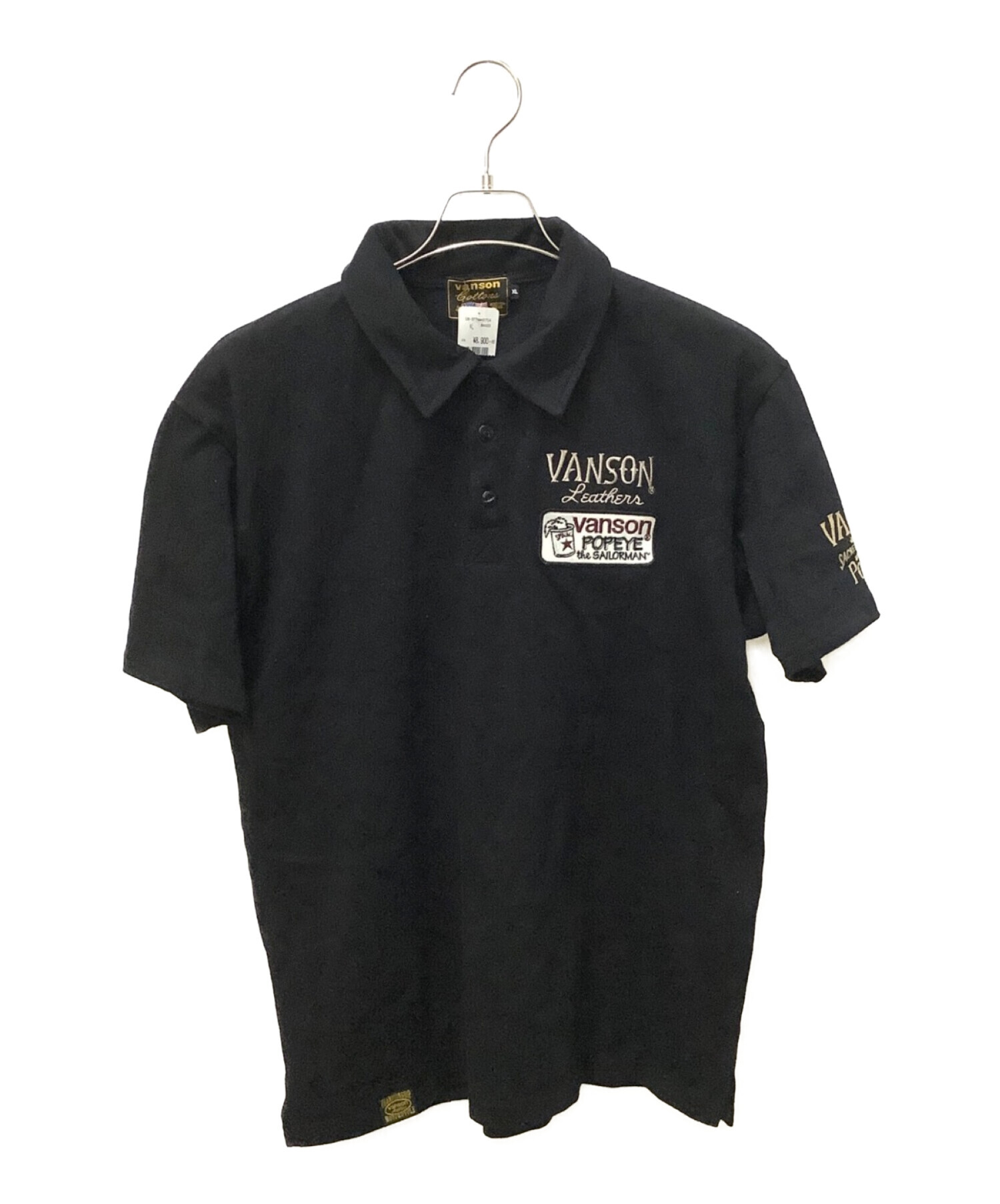 中古・古着通販】VANSON (バンソン) ボーリングシャツ ブラック