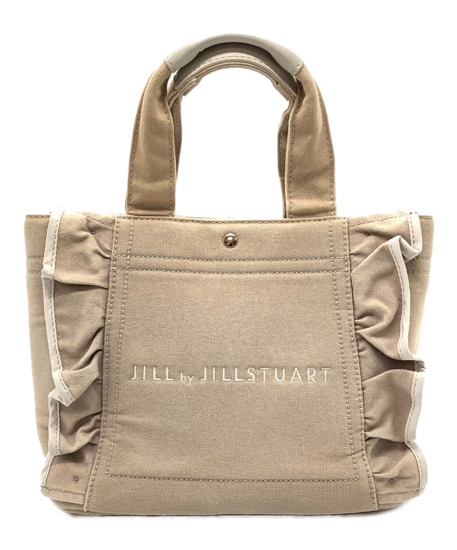 JILL STUART (ジルスチュアート) キャンバストートバッグ ベージュ