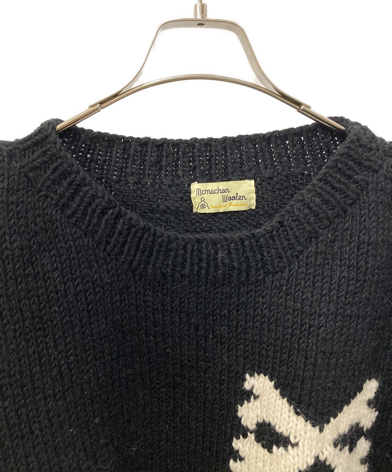 中古・古着通販】Mcmachan Woolen (マクマーンウーレン) ニット ブラック サイズ:表記なし｜ブランド・古着通販  トレファク公式【TREFAC FASHION】スマホサイト