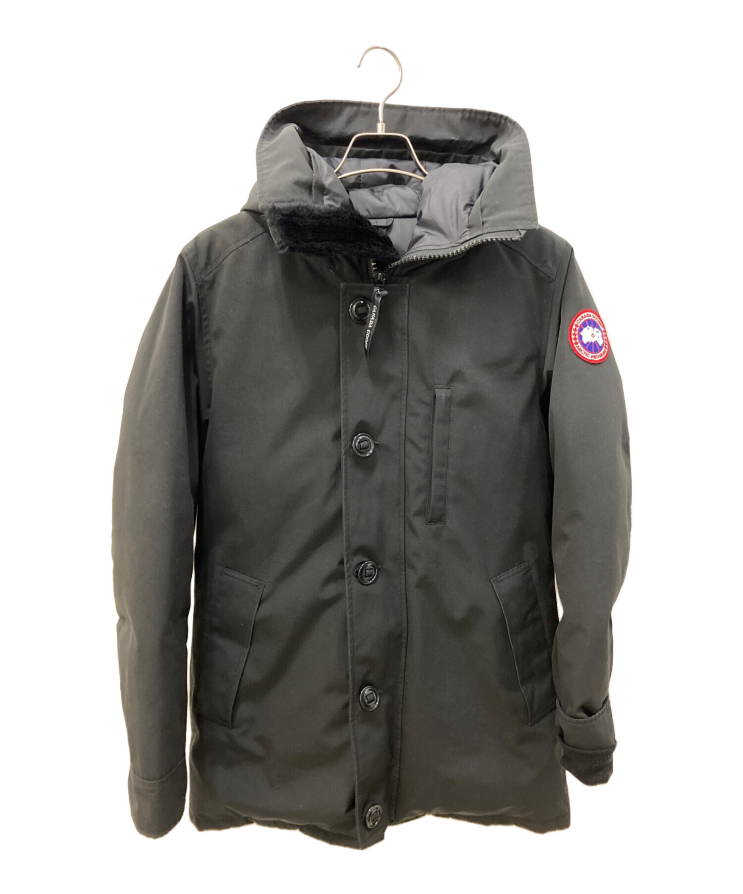 CANADA GOOSE (カナダグース) ジャスパーダウンジャケット ブラック サイズ:M