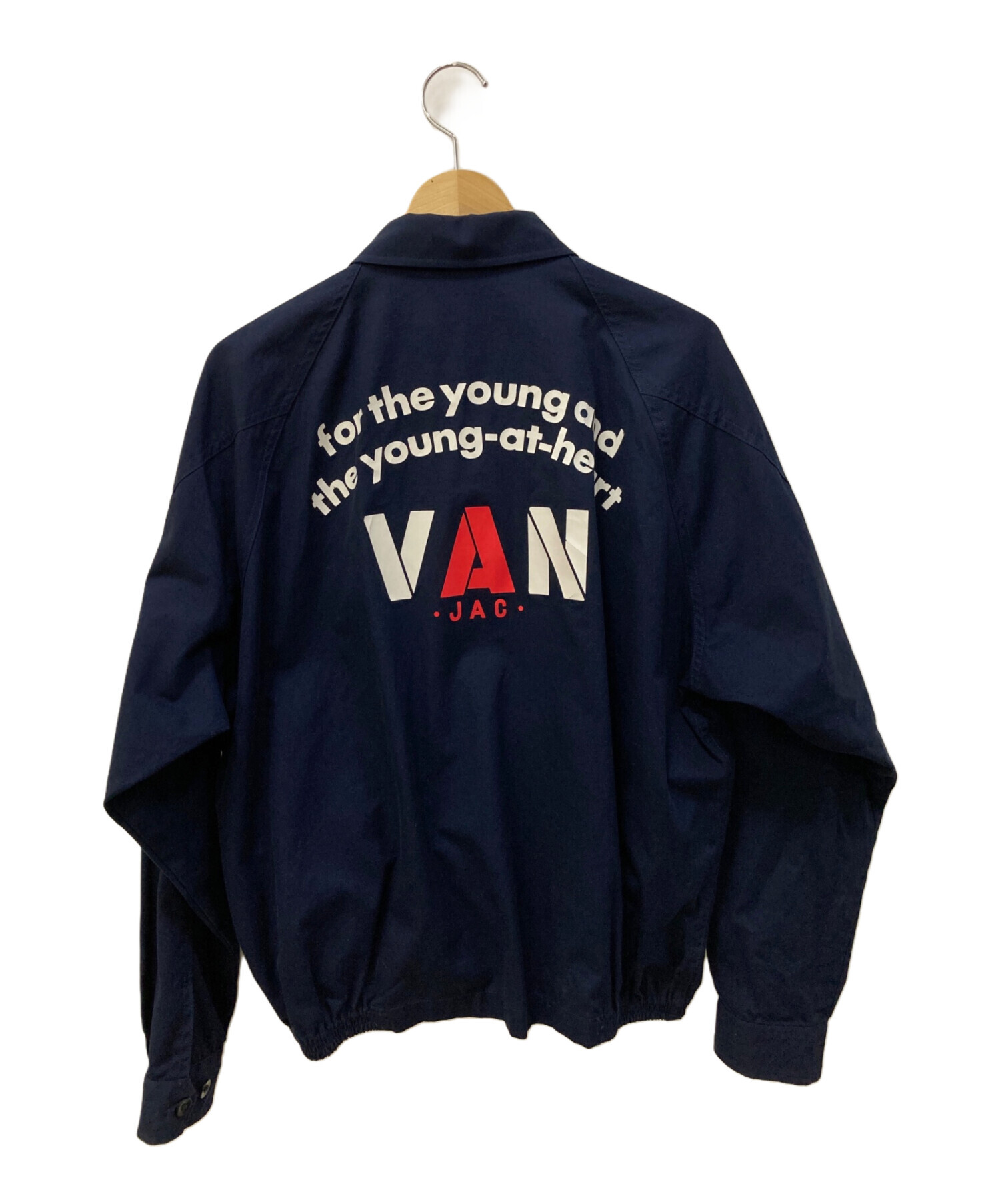 中古・古着通販】VAN (ヴァン) スイングトップ ネイビー サイズ:L｜ブランド・古着通販 トレファク公式【TREFAC FASHION】スマホサイト