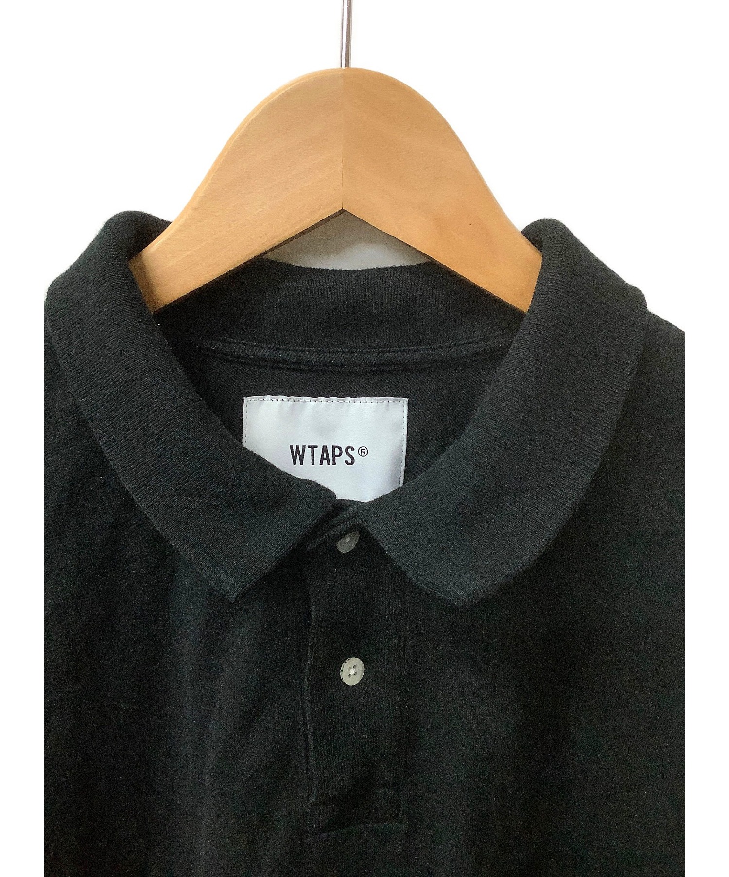 WTAPS (ダブルタップス) ポロシャツ ブラック サイズ:X03