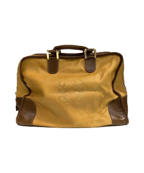 【中古・古着通販】LOEWE (ロエベ) ボストンバッグ キャメル