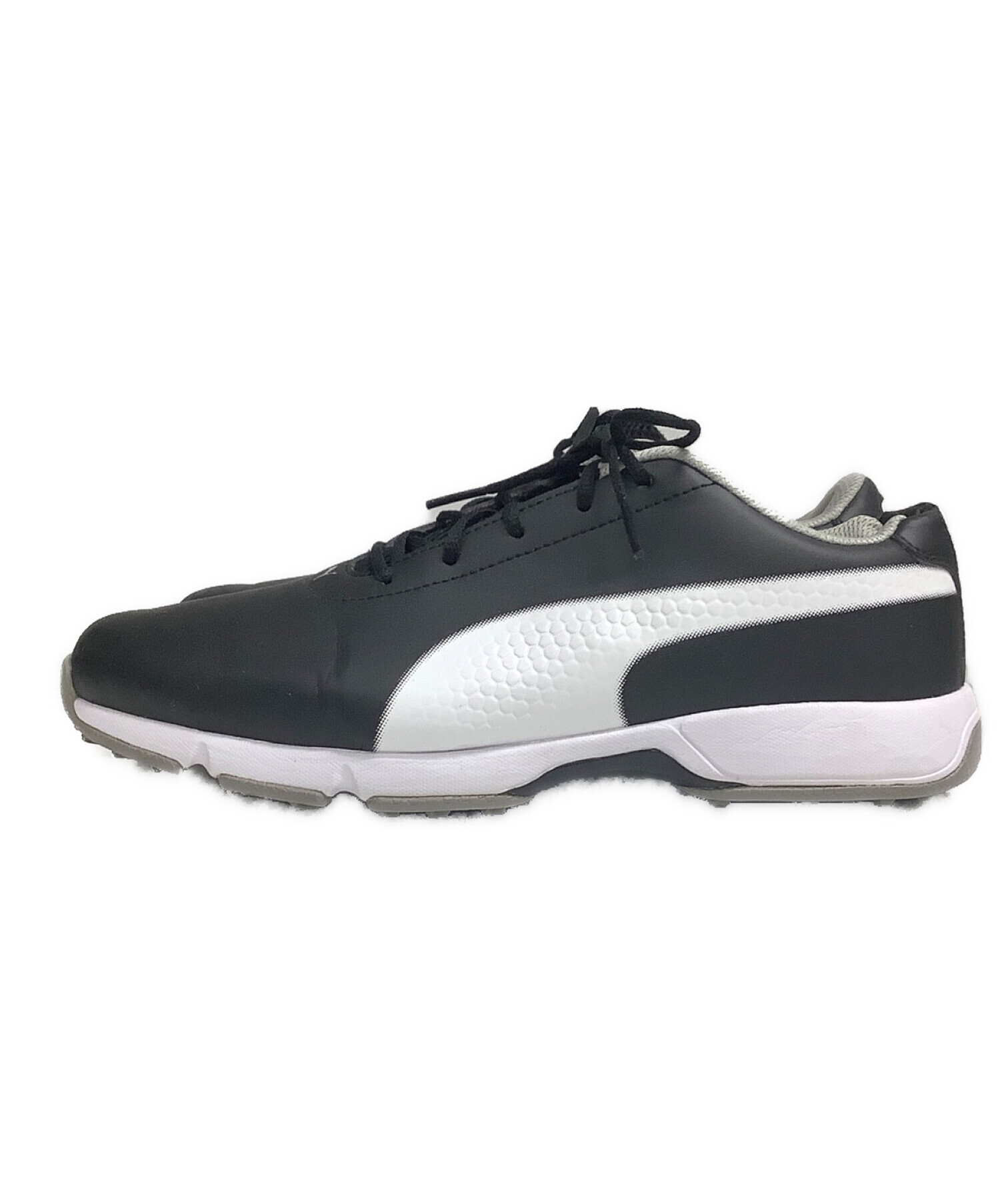 中古・古着通販】PUMA (プーマ) ゴルフシューズ ブラック サイズ:25.5 