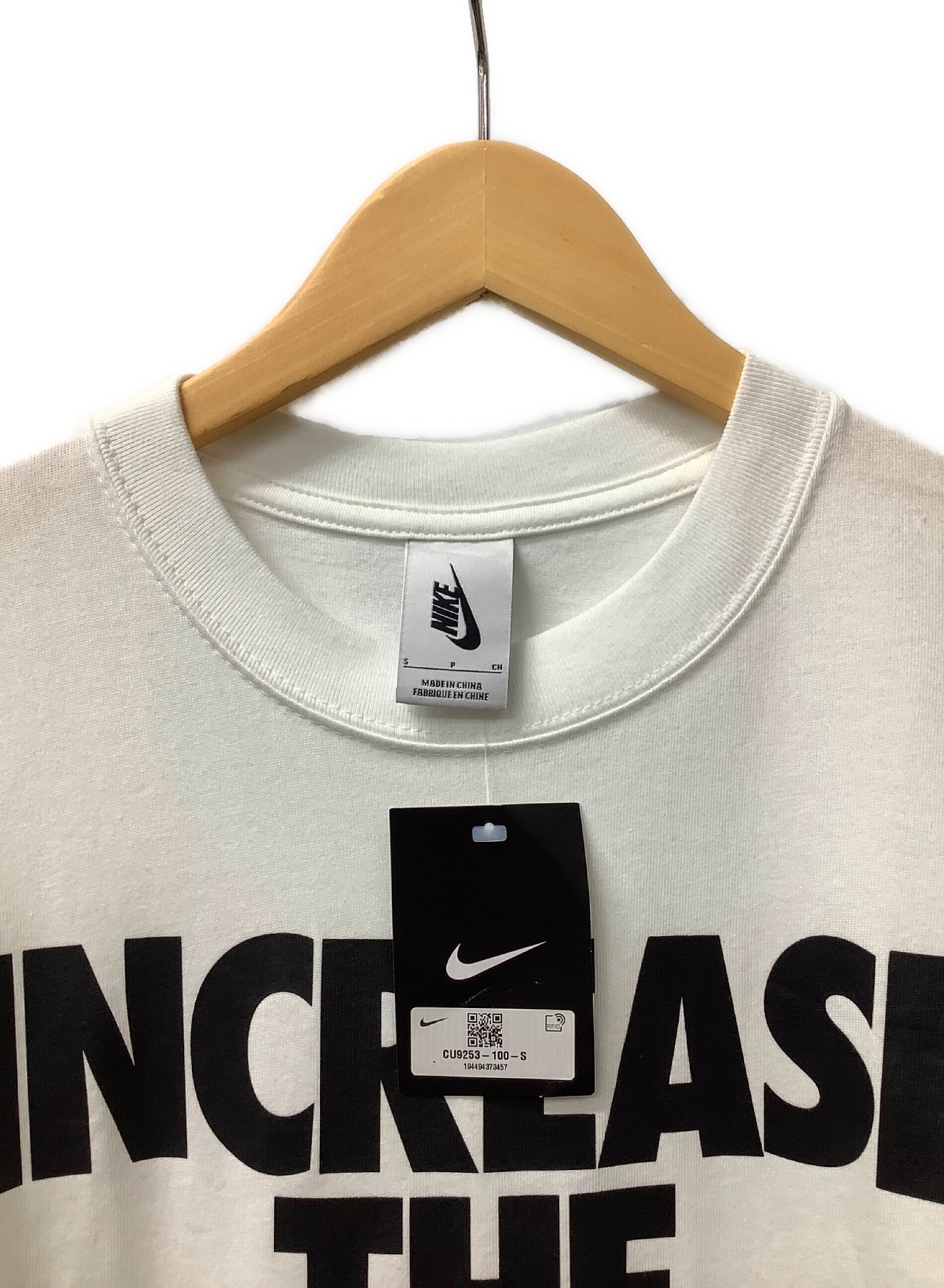 中古・古着通販】NIKE (ナイキ) プリントTシャツ ホワイト サイズ:S 未