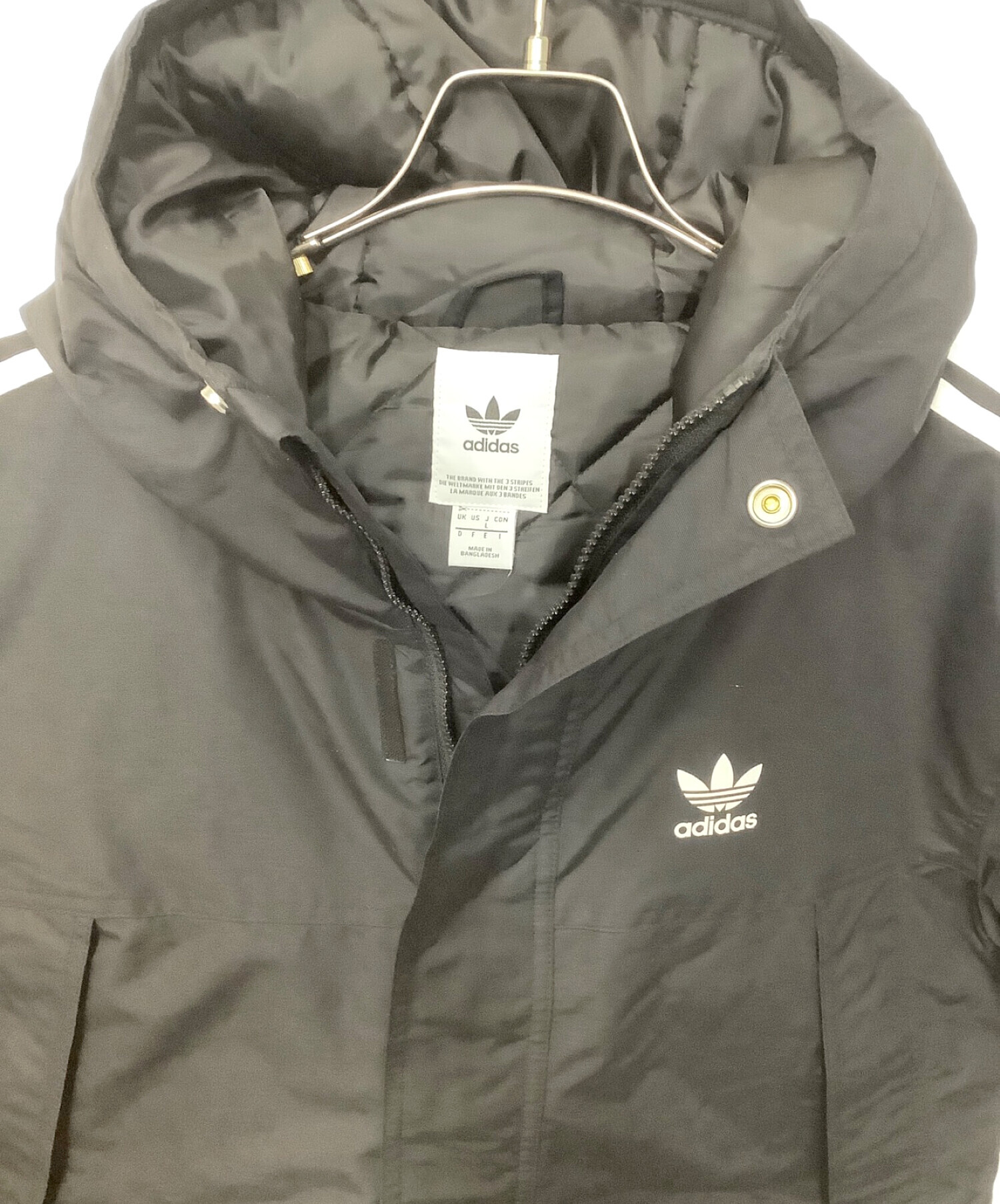 中古・古着通販】adidas (アディダス) ジャケット ブラック サイズ:L