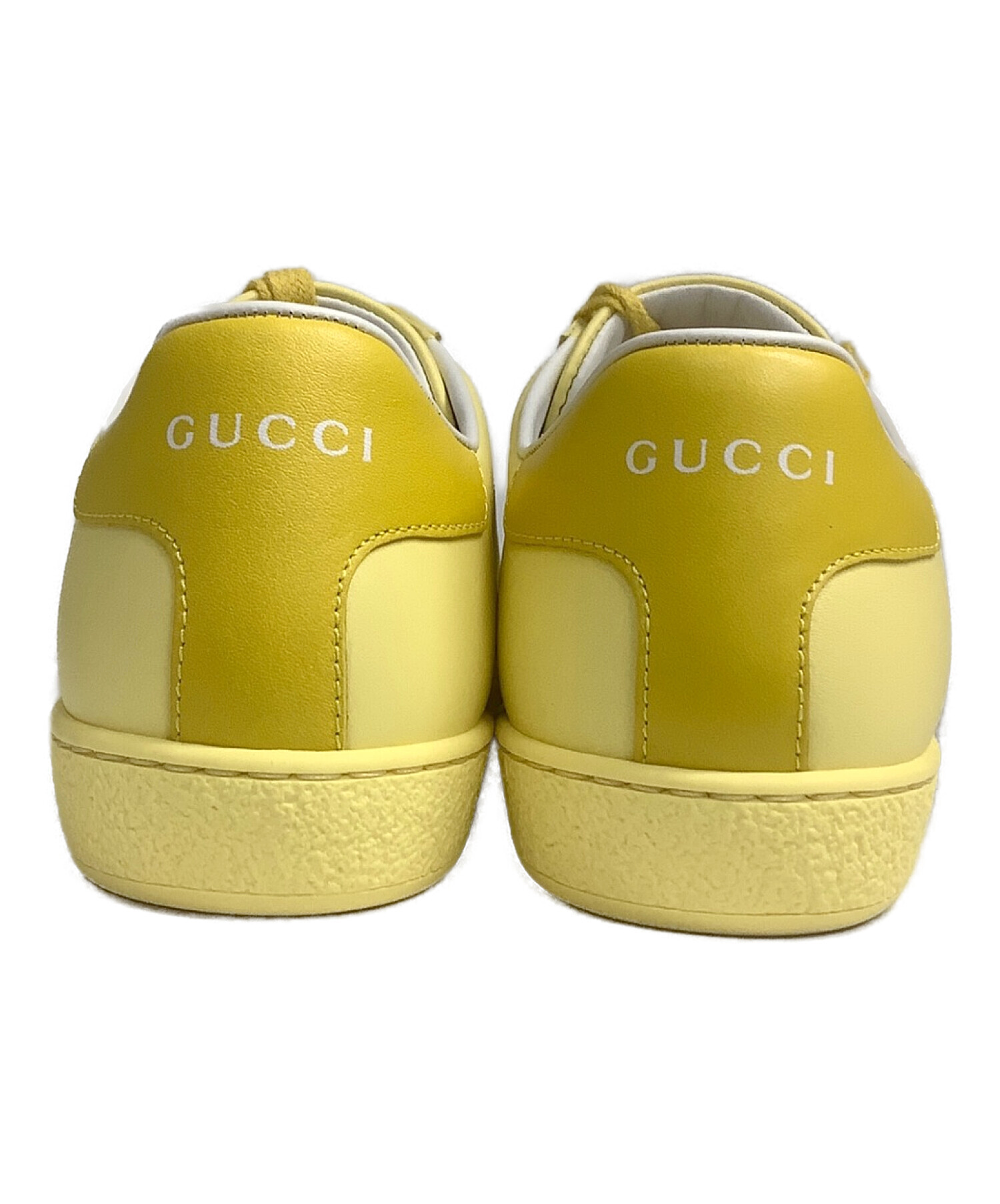 中古・古着通販】GUCCI (グッチ) ローカットスニーカー イエロー