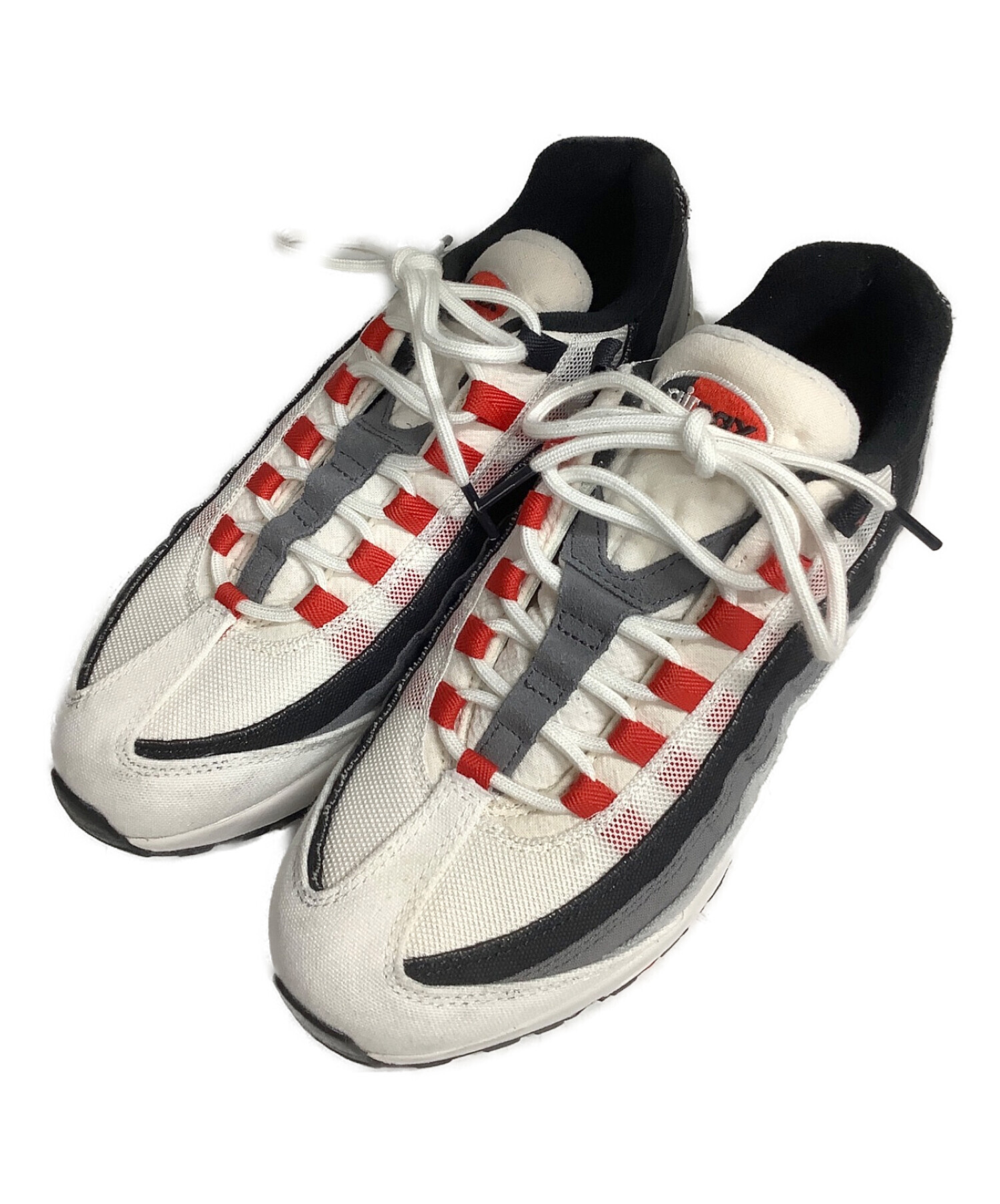 中古・古着通販】NIKE (ナイキ) ローカットスニーカー ホワイト×グレー