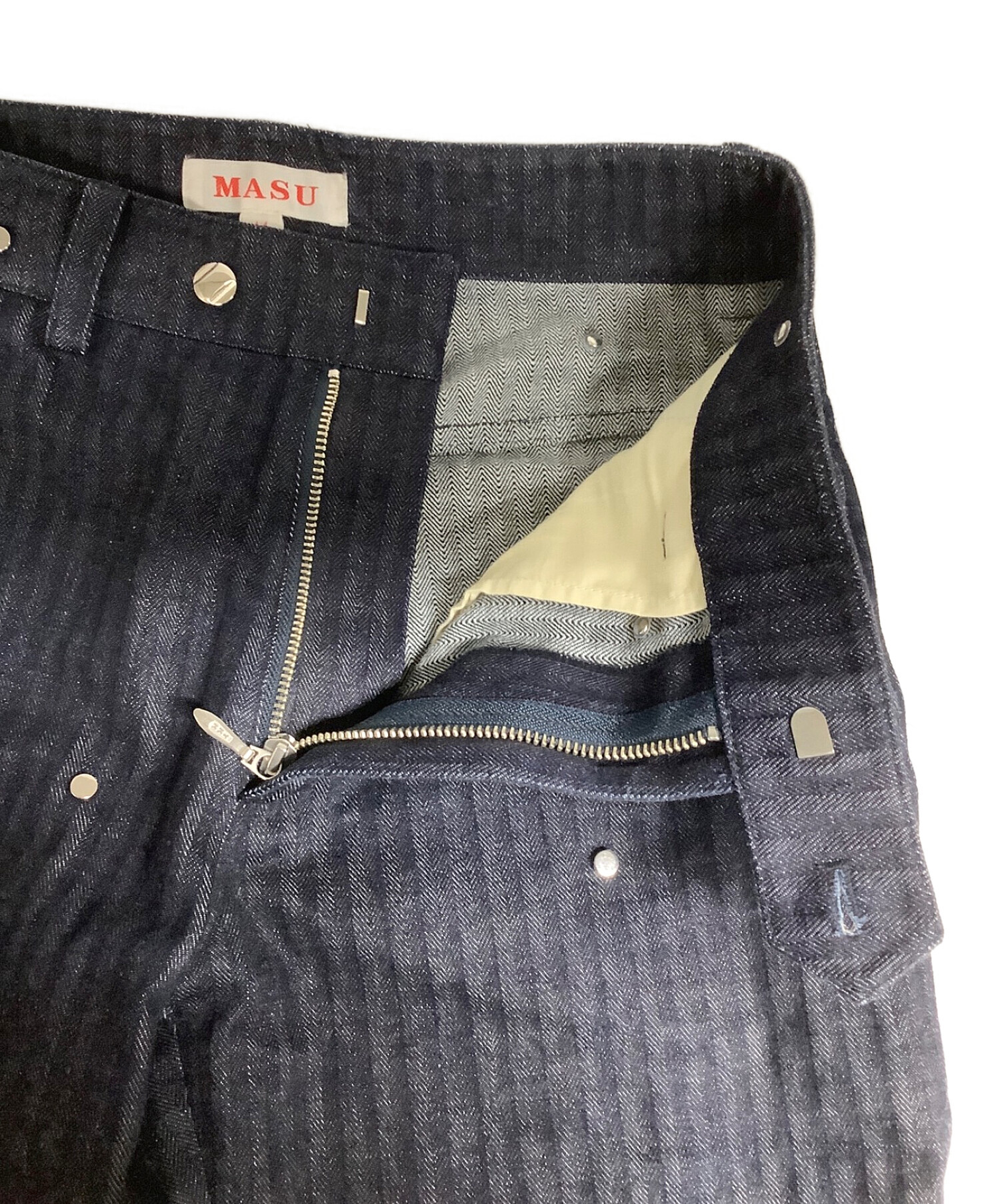 MASU (エムエーエスユー) STARDUST DENIM PANTS インディゴ サイズ:44