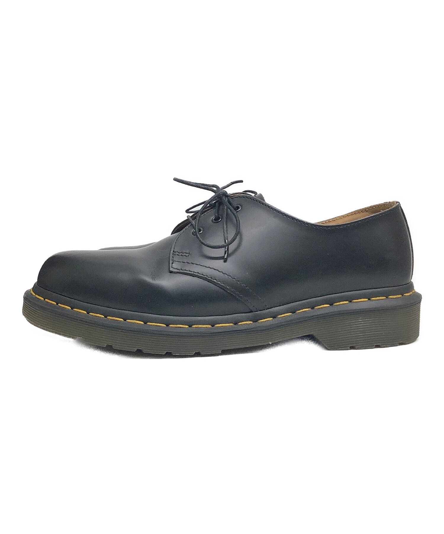 ドクターマーチン 3ホールシューズ ブラック 25cm（UK6）靴/シューズ 