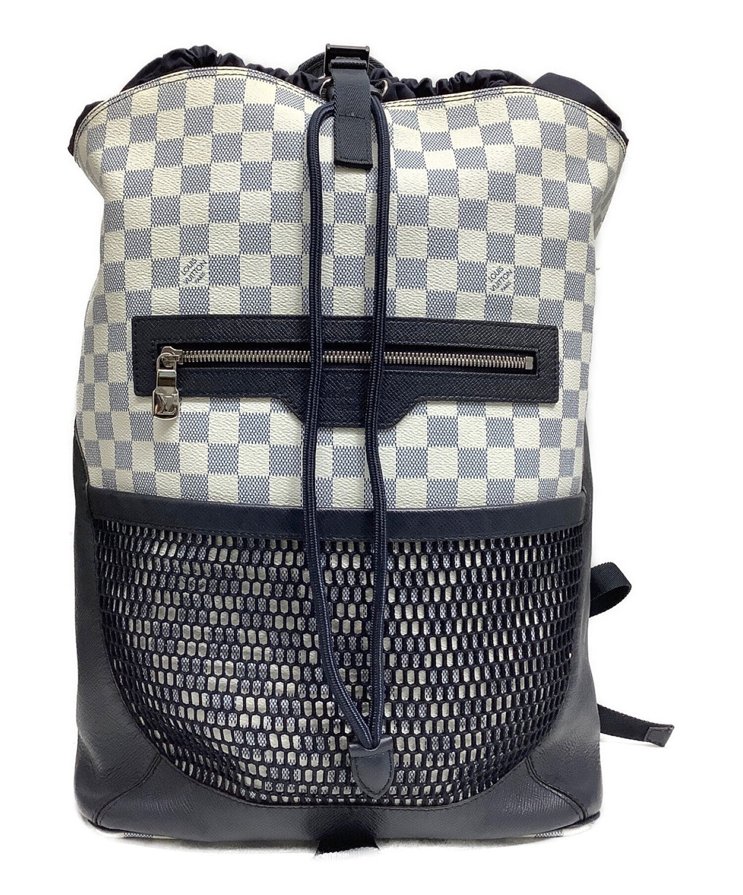 ルイヴィトン LOUIS VUITTON マッチポイント N40009 ダミエ コバルト バックパック リュックサック ダミエコバルトキャンバス ネイビー×ブラック