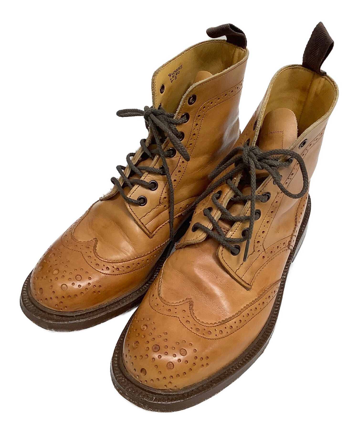 中古・古着通販】Tricker's (トリッカーズ) カントリーブーツ ブラウン